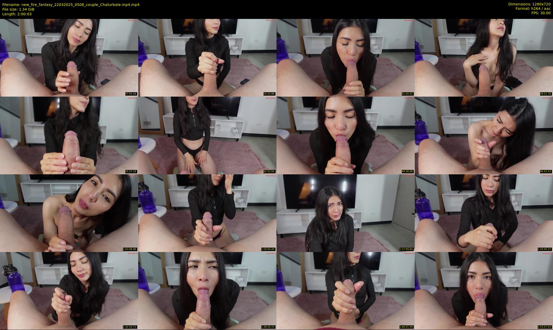 new_fire_fantasy — 121 minute Chaturbate couple cam show recording, 720p, Mar 22, 2025