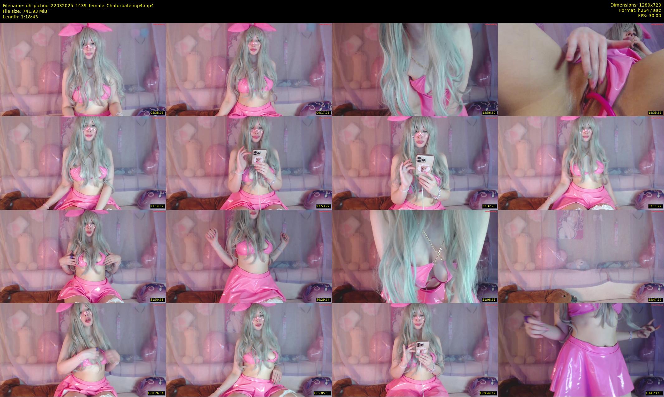 oh_pichuu — 79 minute Chaturbate female cam show recording, 720p, Mar 22, 2025