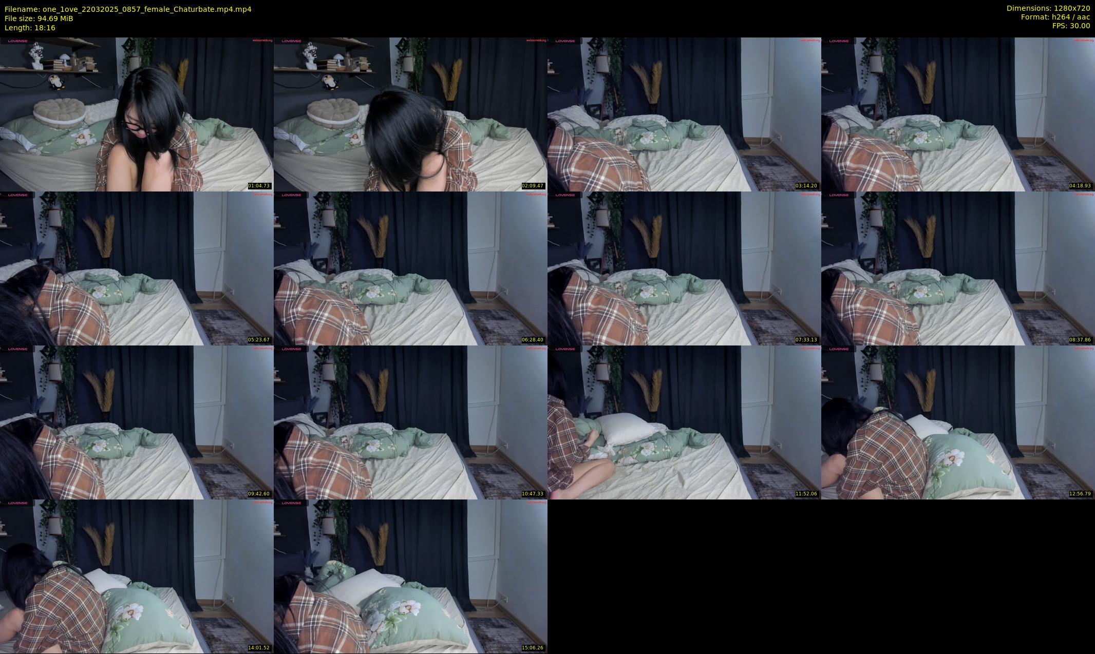 one_1ove — 19 minute Chaturbate female cam show recording, 720p, Mar 22, 2025