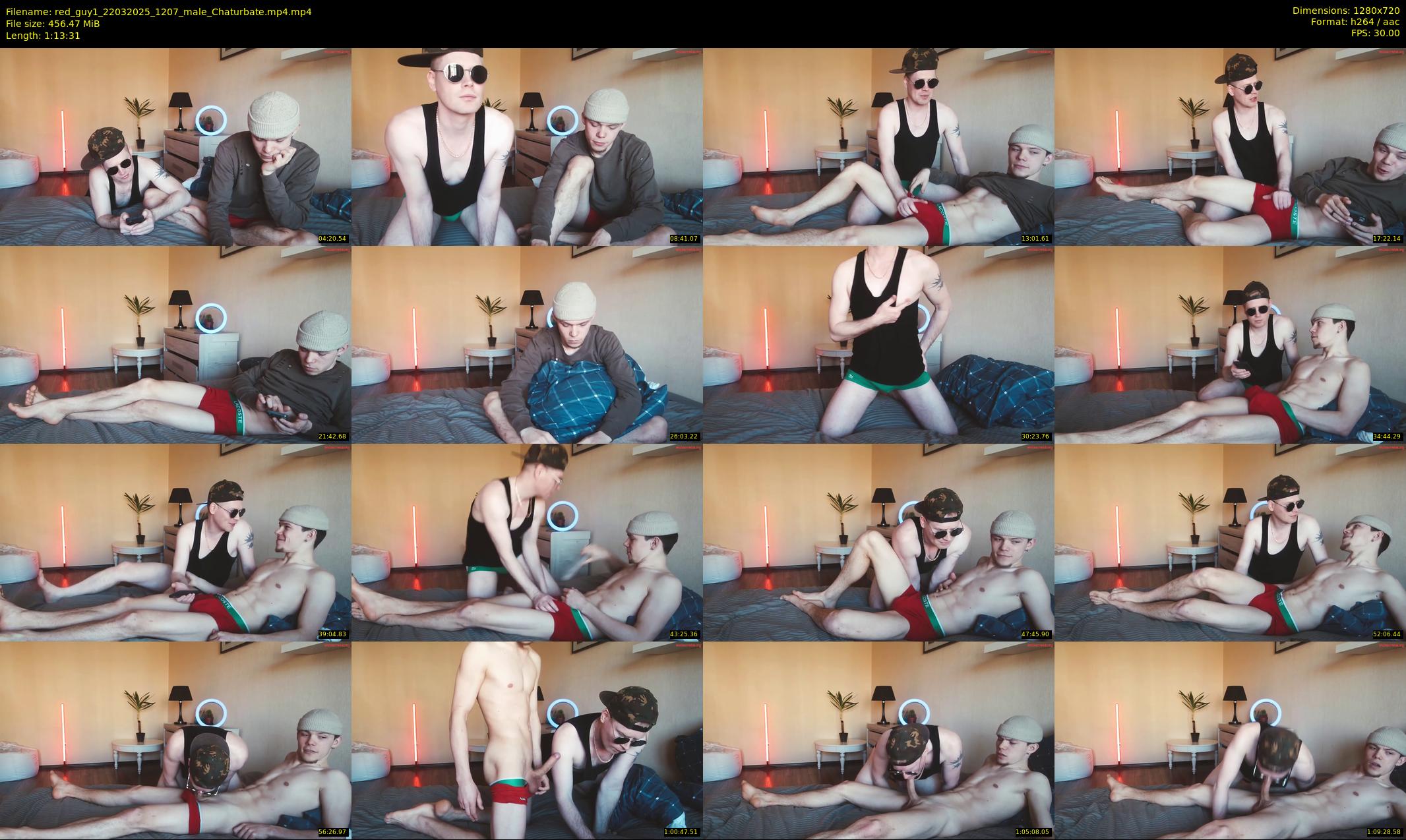 red_guy1 — 74 minute Chaturbate male cam show recording, 720p, Mar 22, 2025