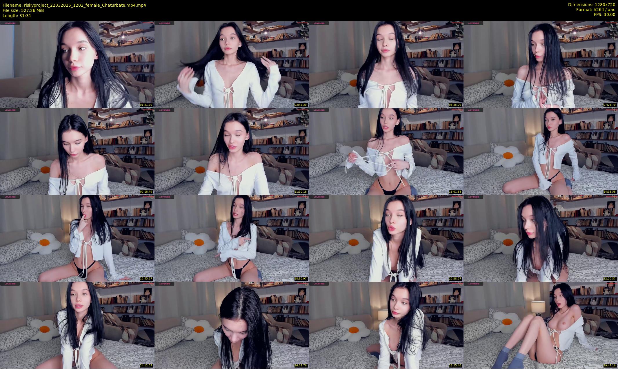 riskyproject — 32 minute Chaturbate couple cam show recording, 720p, Mar 22, 2025