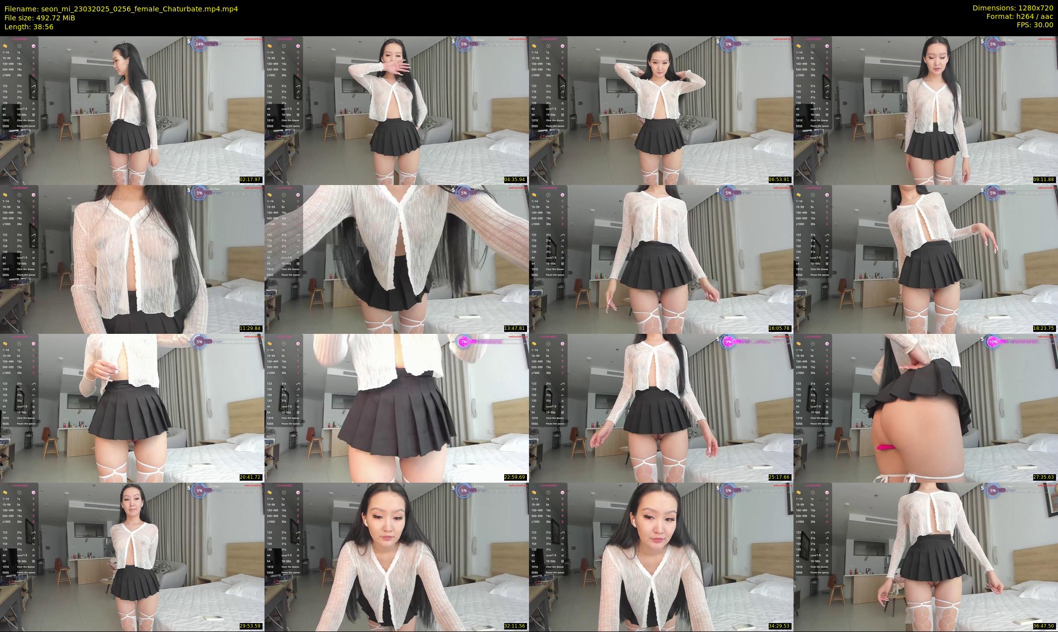 seon_mi — 39 minute Chaturbate female cam show recording, 720p, Mar 23, 2025