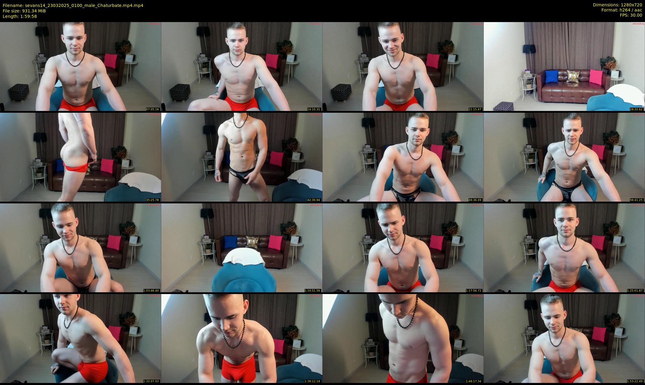 sevans14 — 120 minute Chaturbate male cam show recording, 720p, Mar 23, 2025