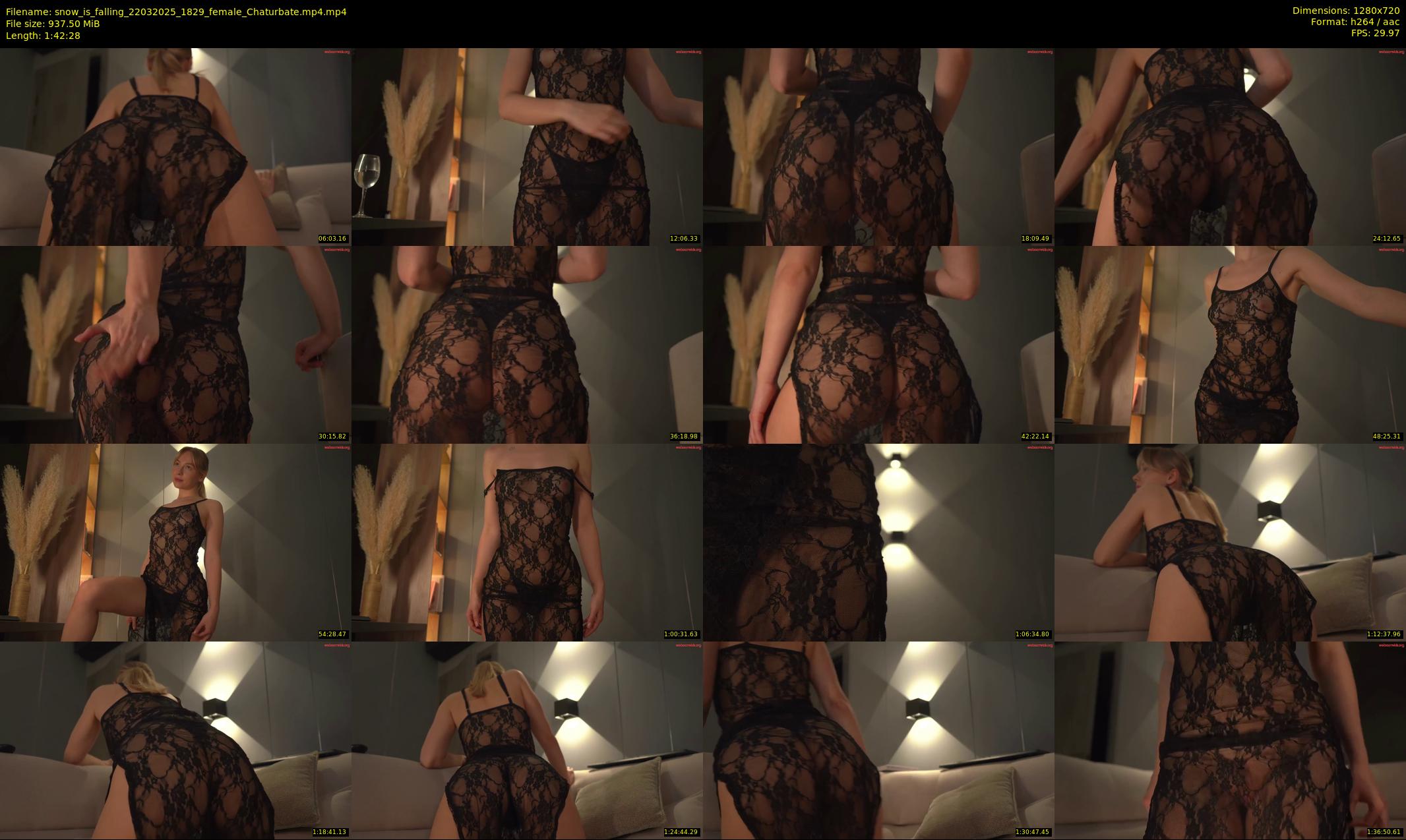 snow_is_falling — 103 minute Chaturbate female cam show recording, 720p, Mar 22, 2025