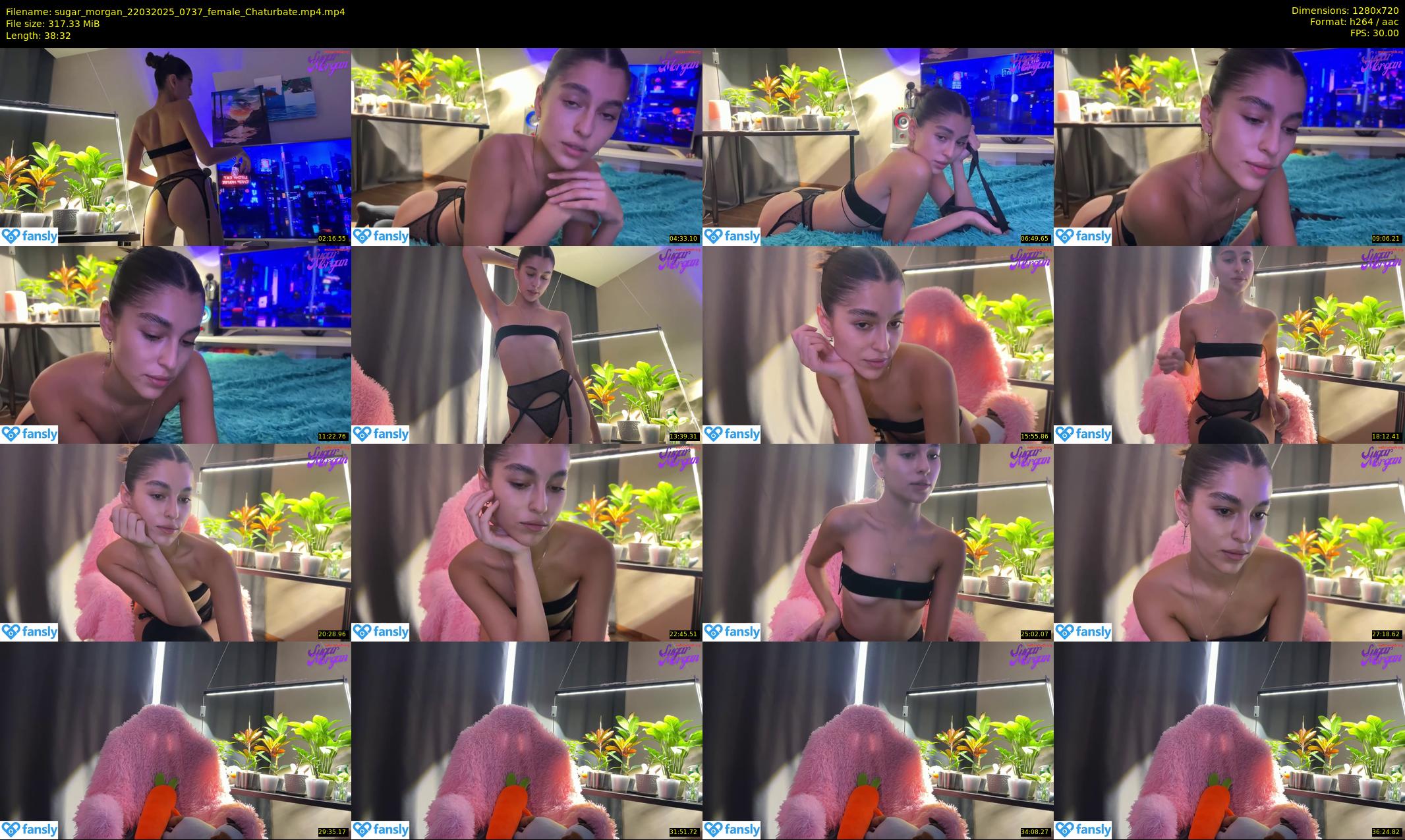 sugar_morgan — 39 minute Chaturbate female cam show recording, 720p, Mar 22, 2025