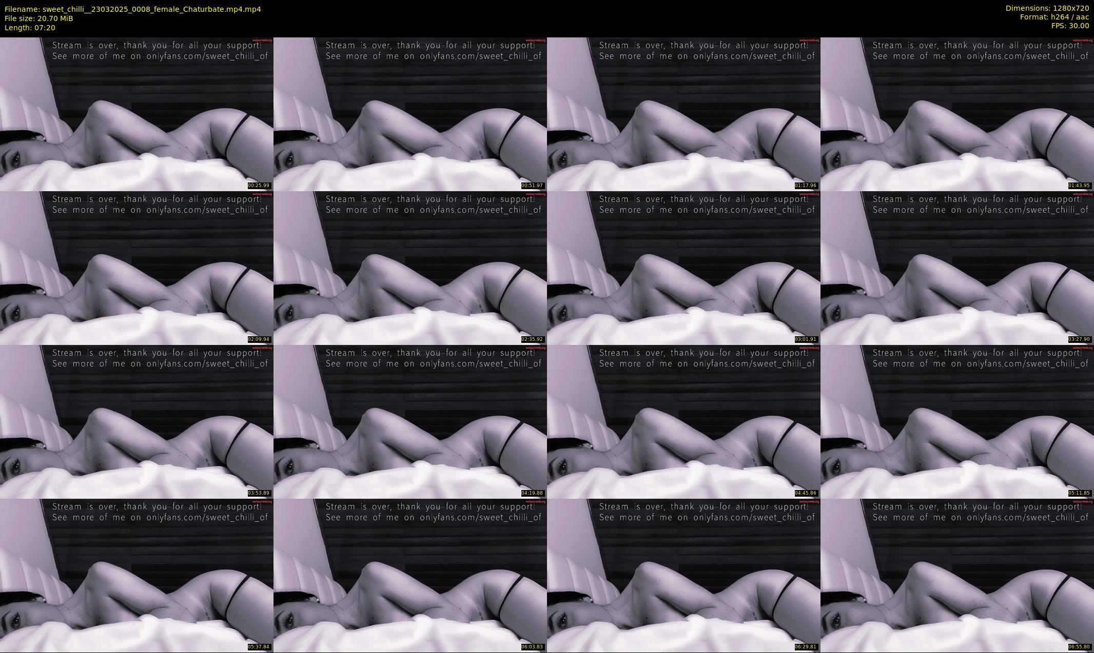 sweet_chilli_ — 8 minute Chaturbate female cam show recording, 720p, Mar 23, 2025