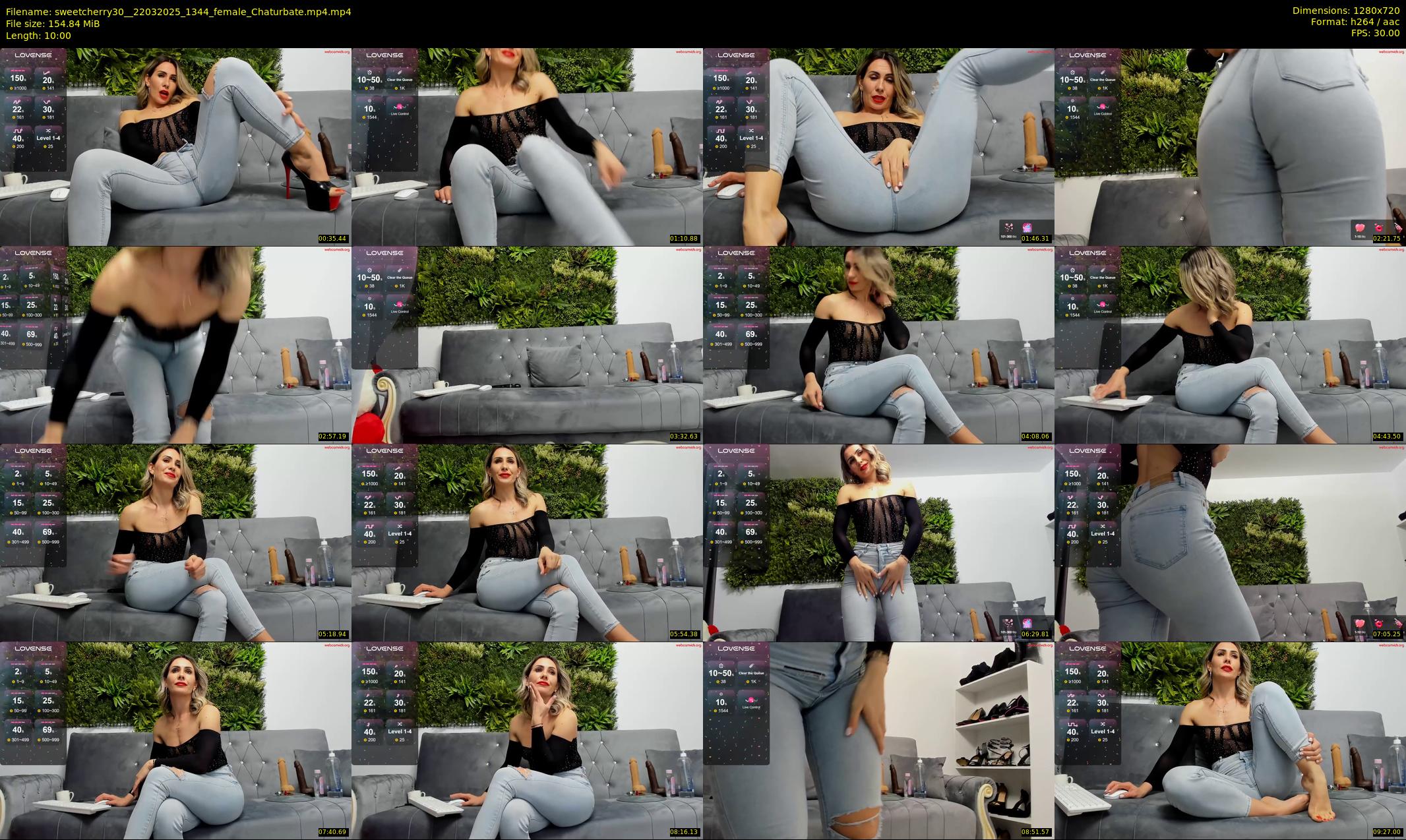 sweetcherry30_ — 10 minute Chaturbate female cam show recording, 720p, Mar 22, 2025