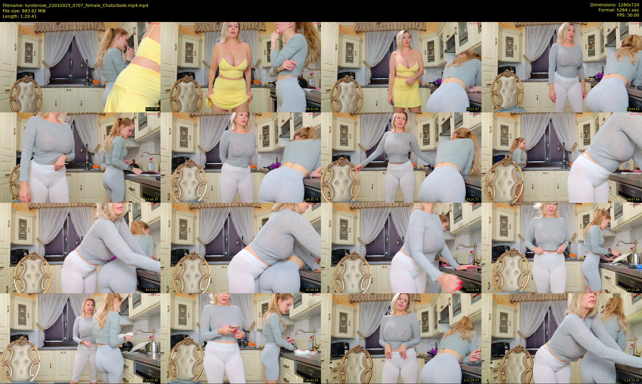 tunderose — 81 minute Chaturbate female cam show recording, 720p, Mar 22, 2025