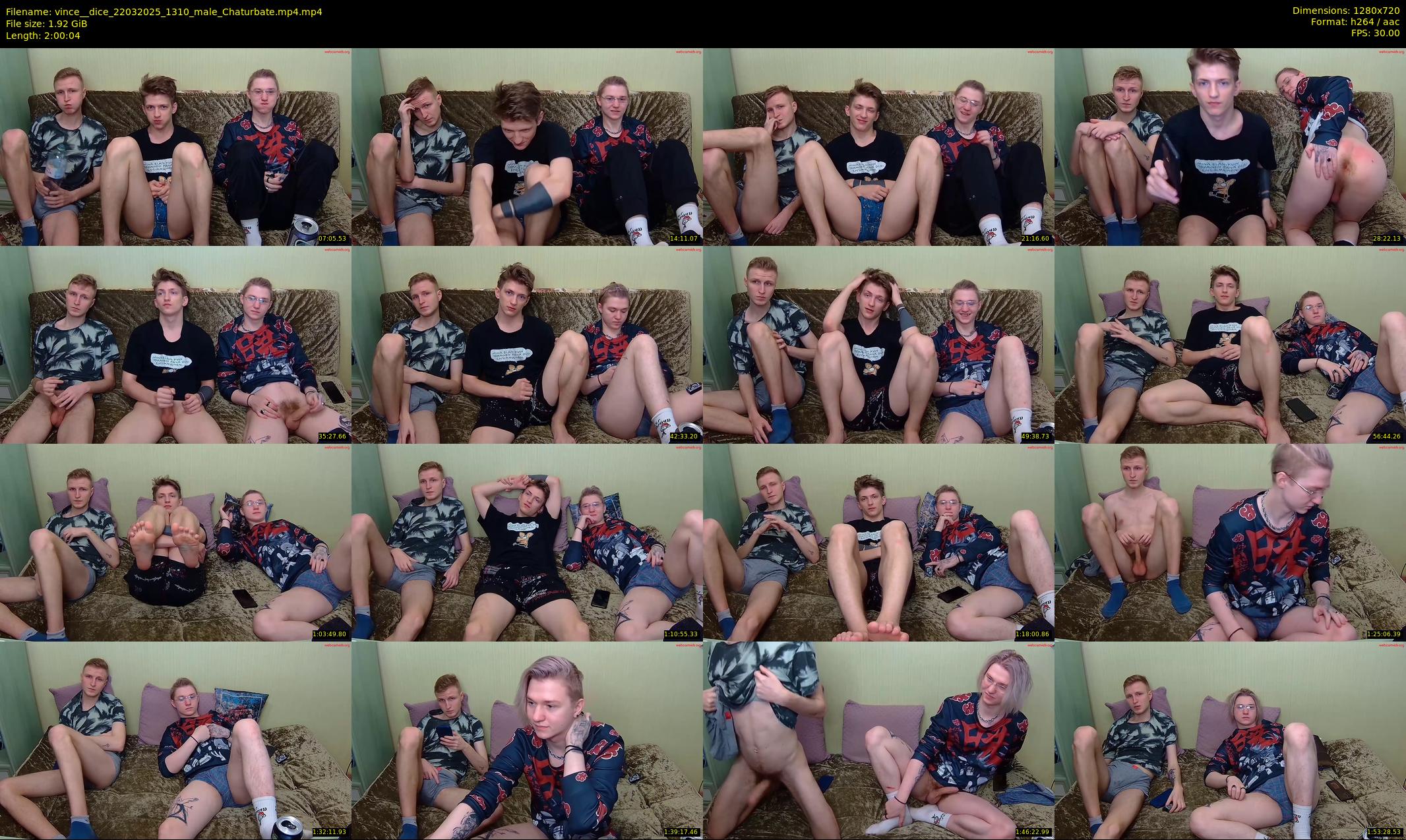 vince__dice — 121 minute Chaturbate male cam show recording, 720p, Mar 22, 2025