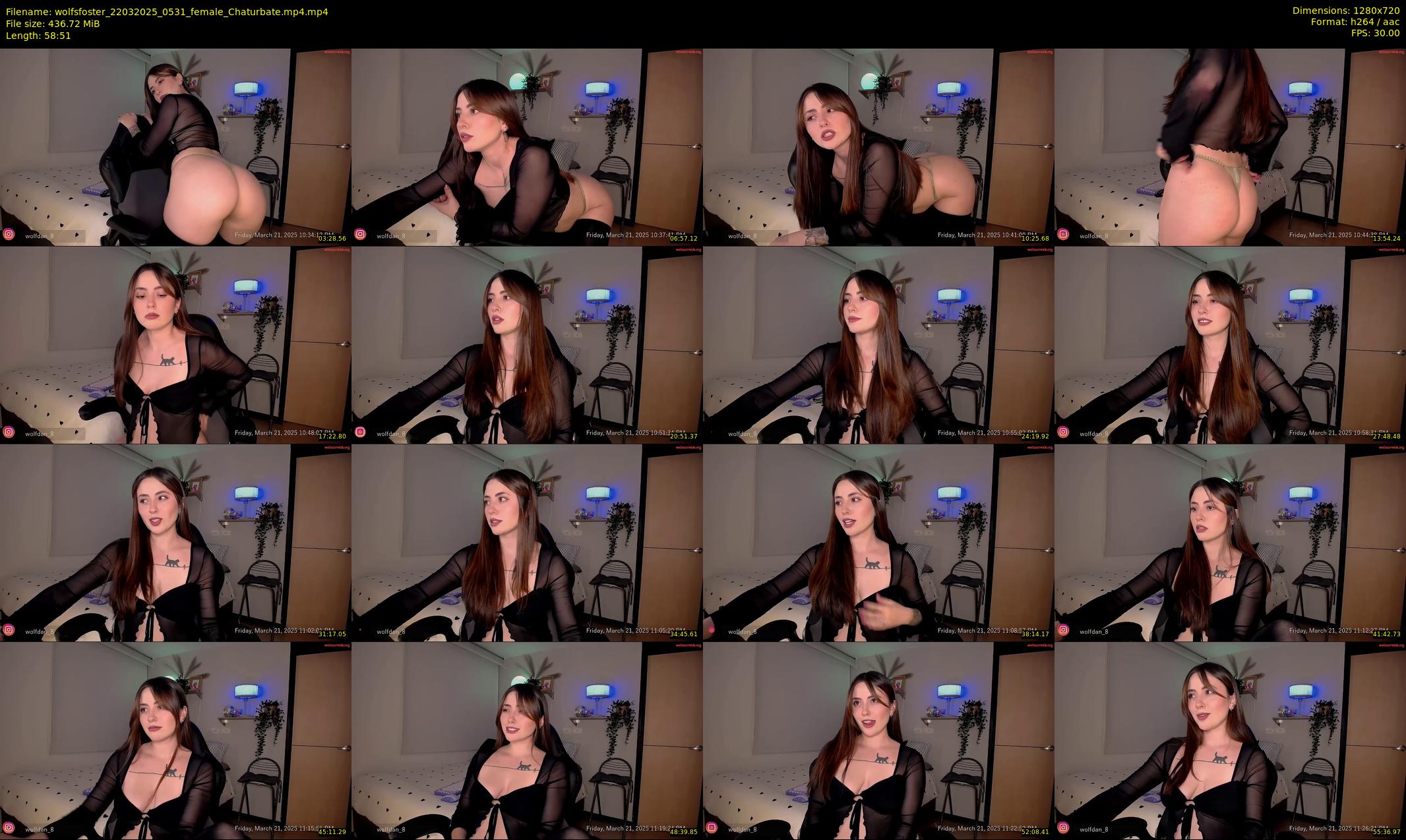 wolfsfoster — 59 minute Chaturbate couple cam show recording, 720p, Mar 22, 2025