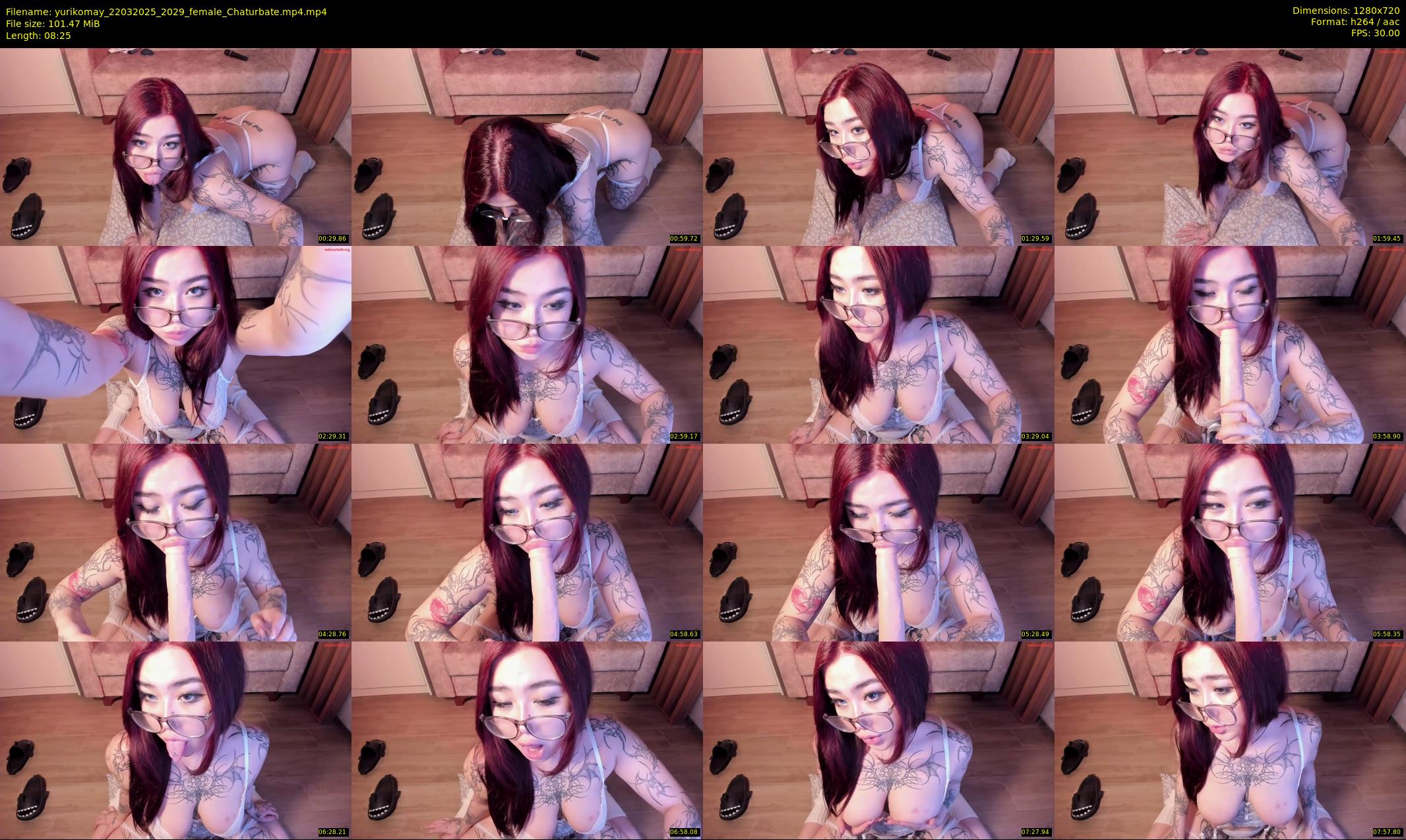 yurikomay — 9 minute Chaturbate female cam show recording, 720p, Mar 22, 2025