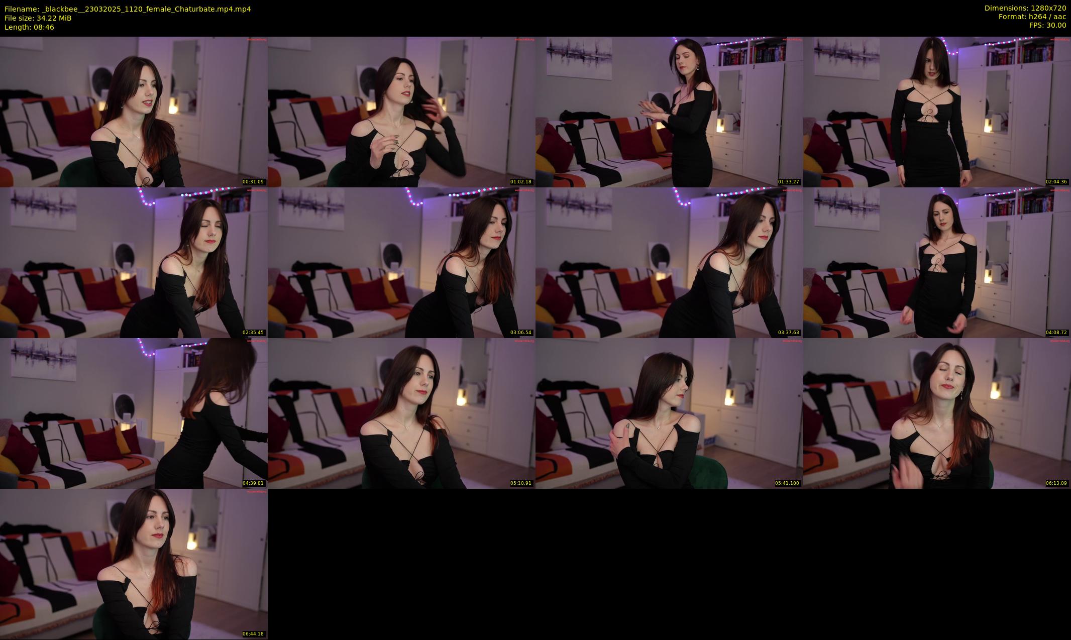 _blackbee_ — 9 minute Chaturbate female cam show recording, 720p, Mar 23, 2025