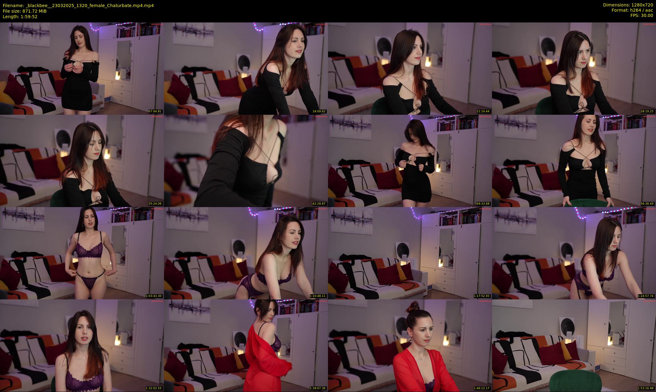 _blackbee_ — 120 minute Chaturbate female cam show recording, 720p, Mar 23, 2025
