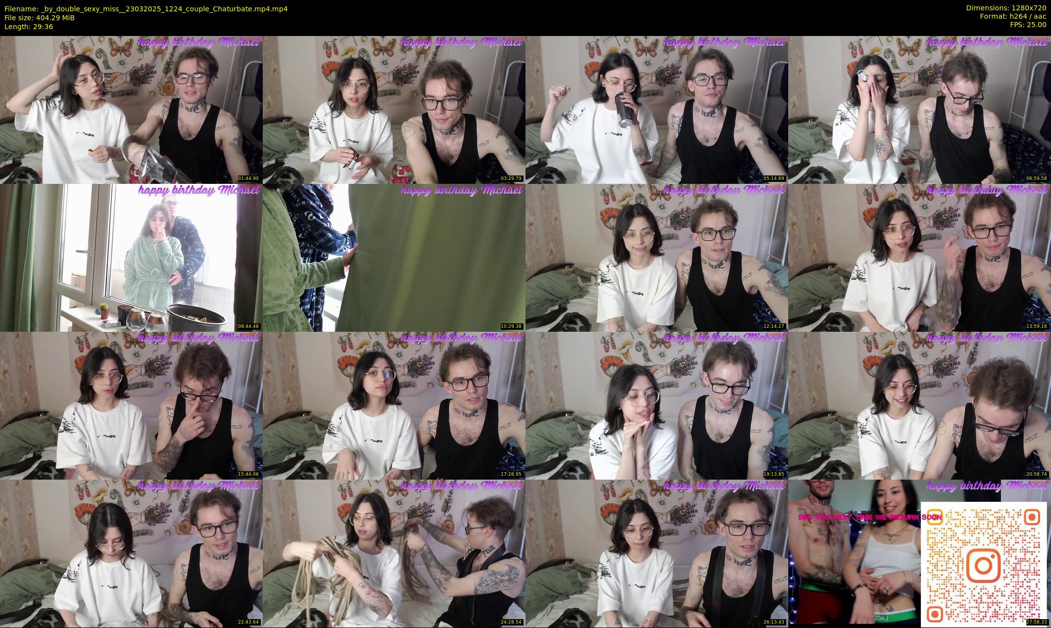 _by_double_sexy_miss_ — 30 minute Chaturbate couple cam show recording, 720p, Mar 23, 2025