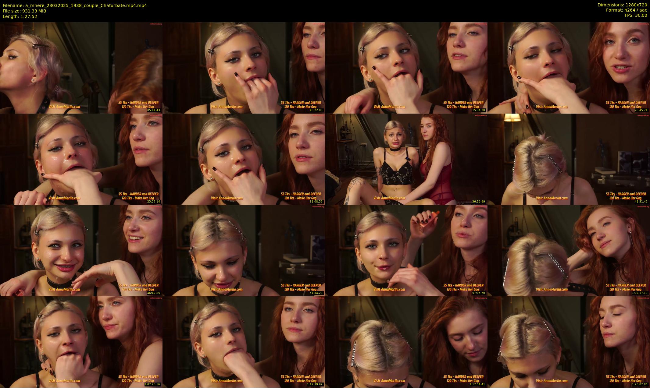 a_mhere — 88 minute Chaturbate couple cam show recording, 720p, Mar 23, 2025