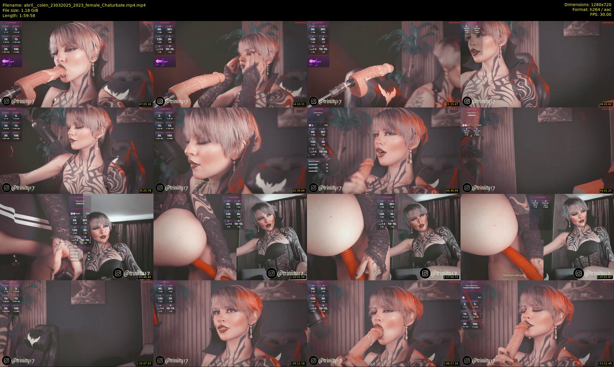 abril__colen — 120 minute Chaturbate female cam show recording, 720p, Mar 23, 2025