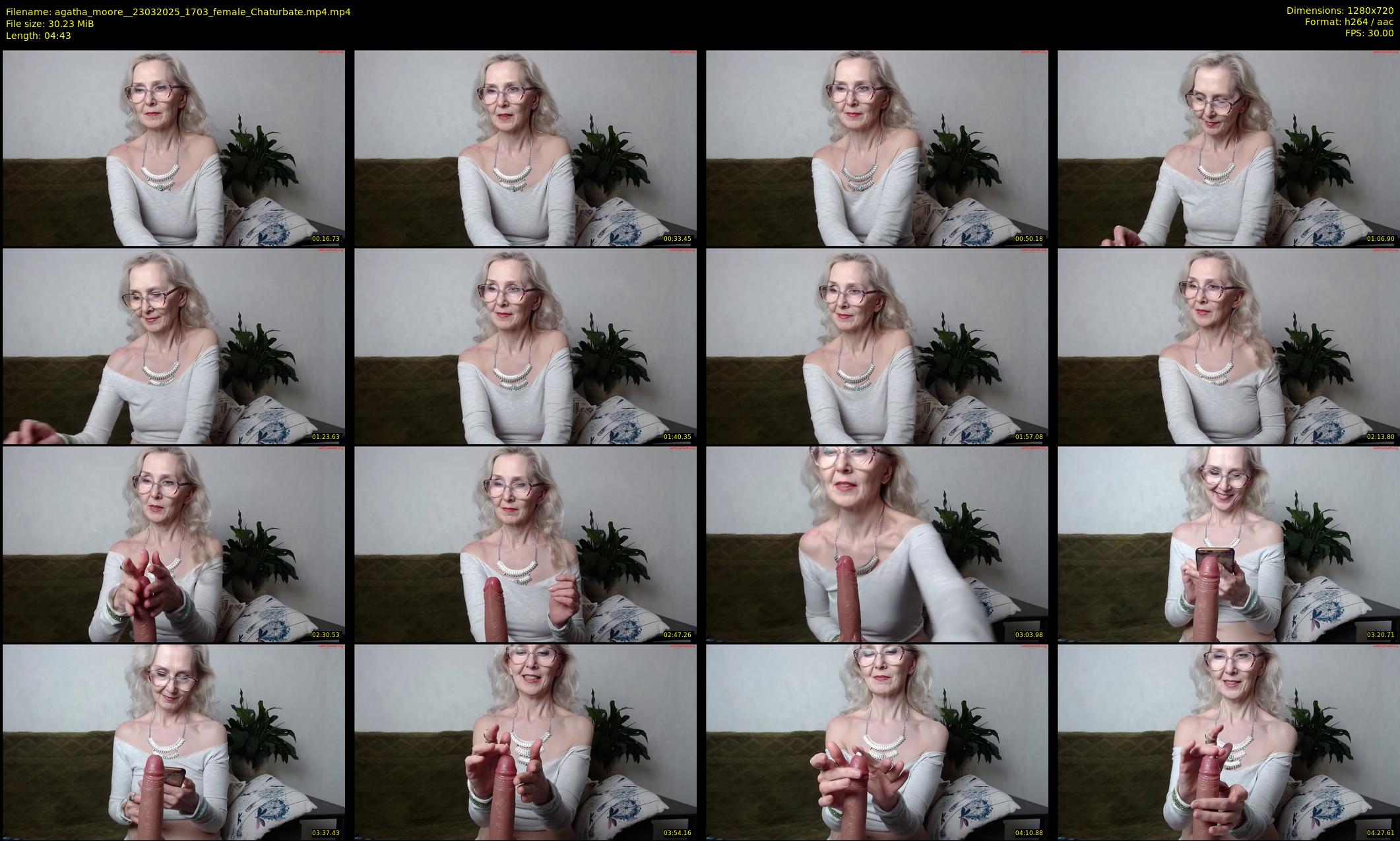 agatha_moore_ — 5 minute Chaturbate female cam show recording, 720p, Mar 23, 2025
