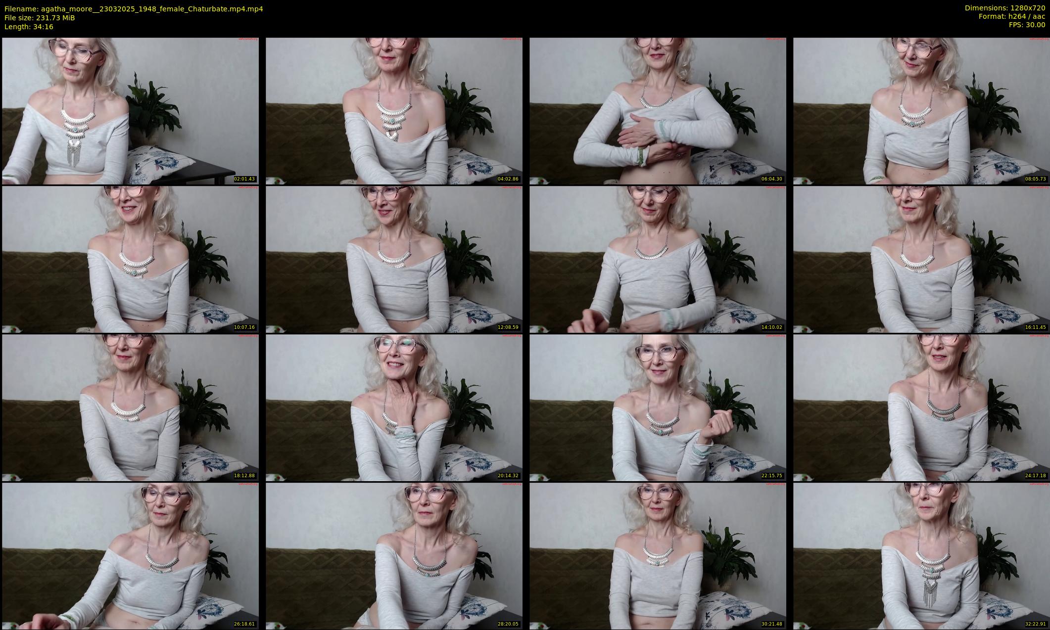 agatha_moore_ — 35 minute Chaturbate female cam show recording, 720p, Mar 23, 2025