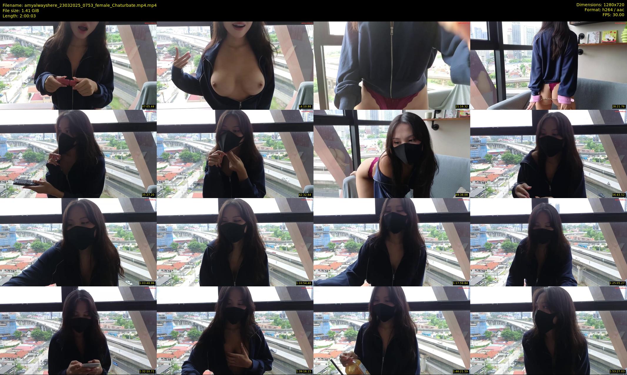 amyalwayshere — 121 minute Chaturbate female cam show recording, 720p, Mar 23, 2025