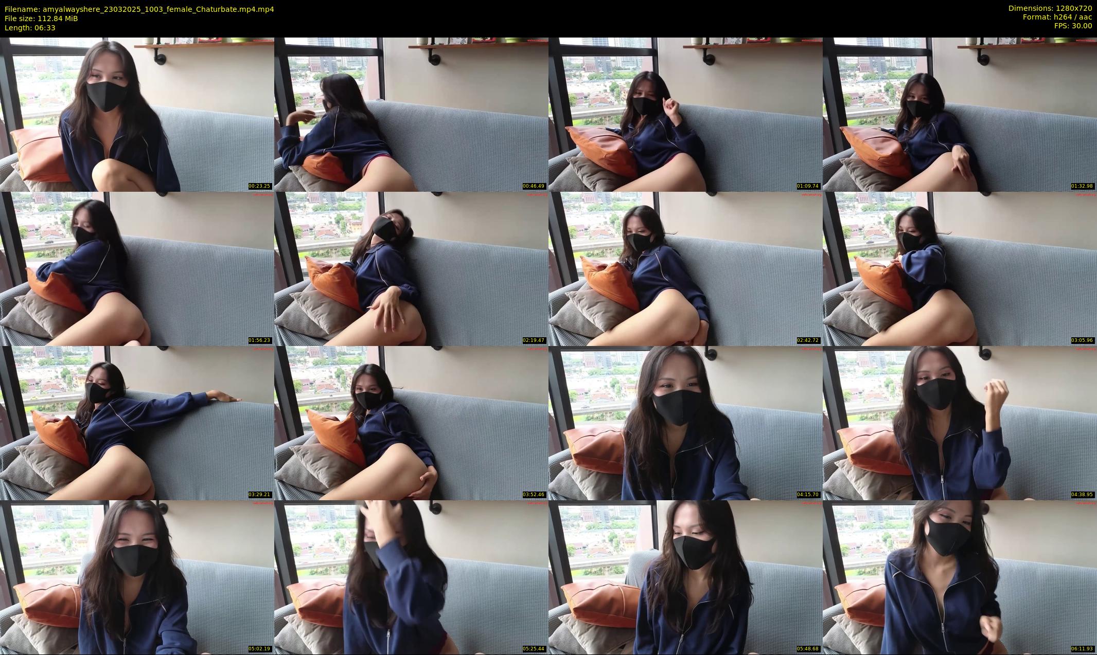 amyalwayshere — 7 minute Chaturbate female cam show recording, 720p, Mar 23, 2025