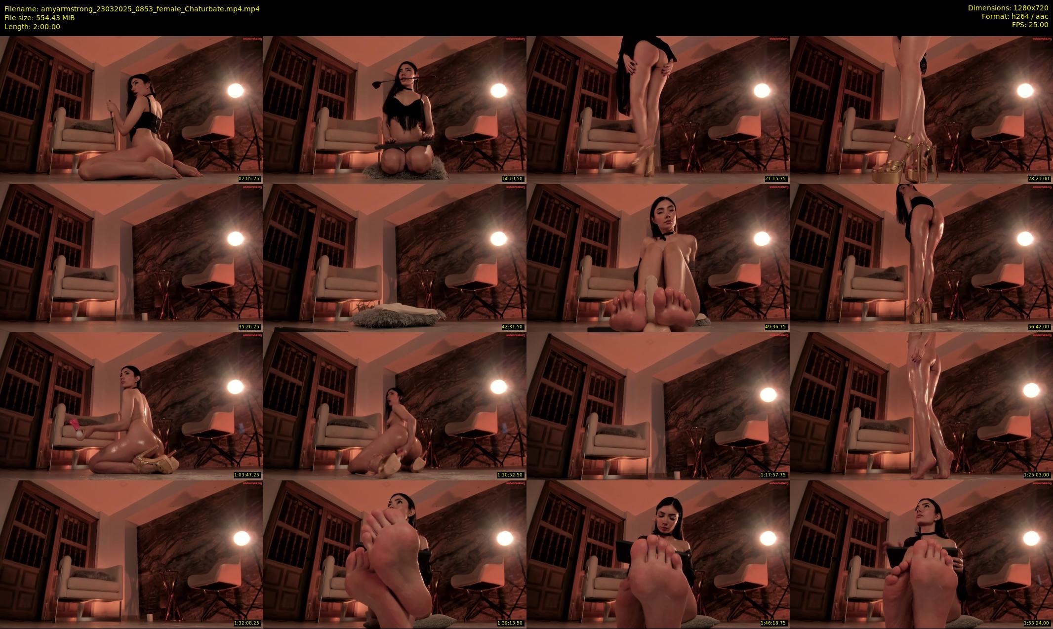 amyarmstrong — 120 minute Chaturbate female cam show recording, 720p, Mar 23, 2025