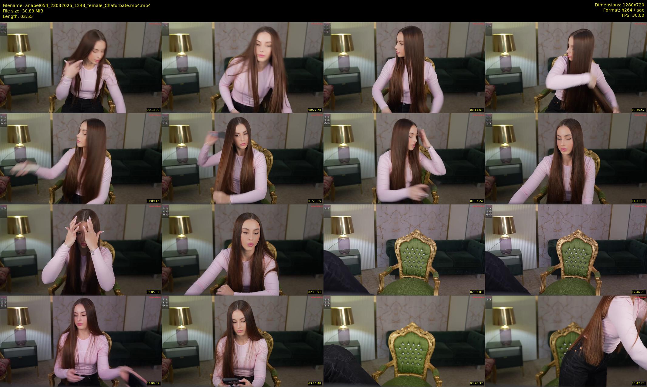 anabel054 — 4 minute Chaturbate female cam show recording, 720p, Mar 23, 2025