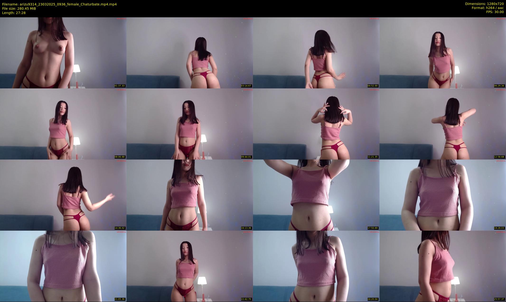 arizu9314 — 28 minute Chaturbate female cam show recording, 720p, Mar 23, 2025