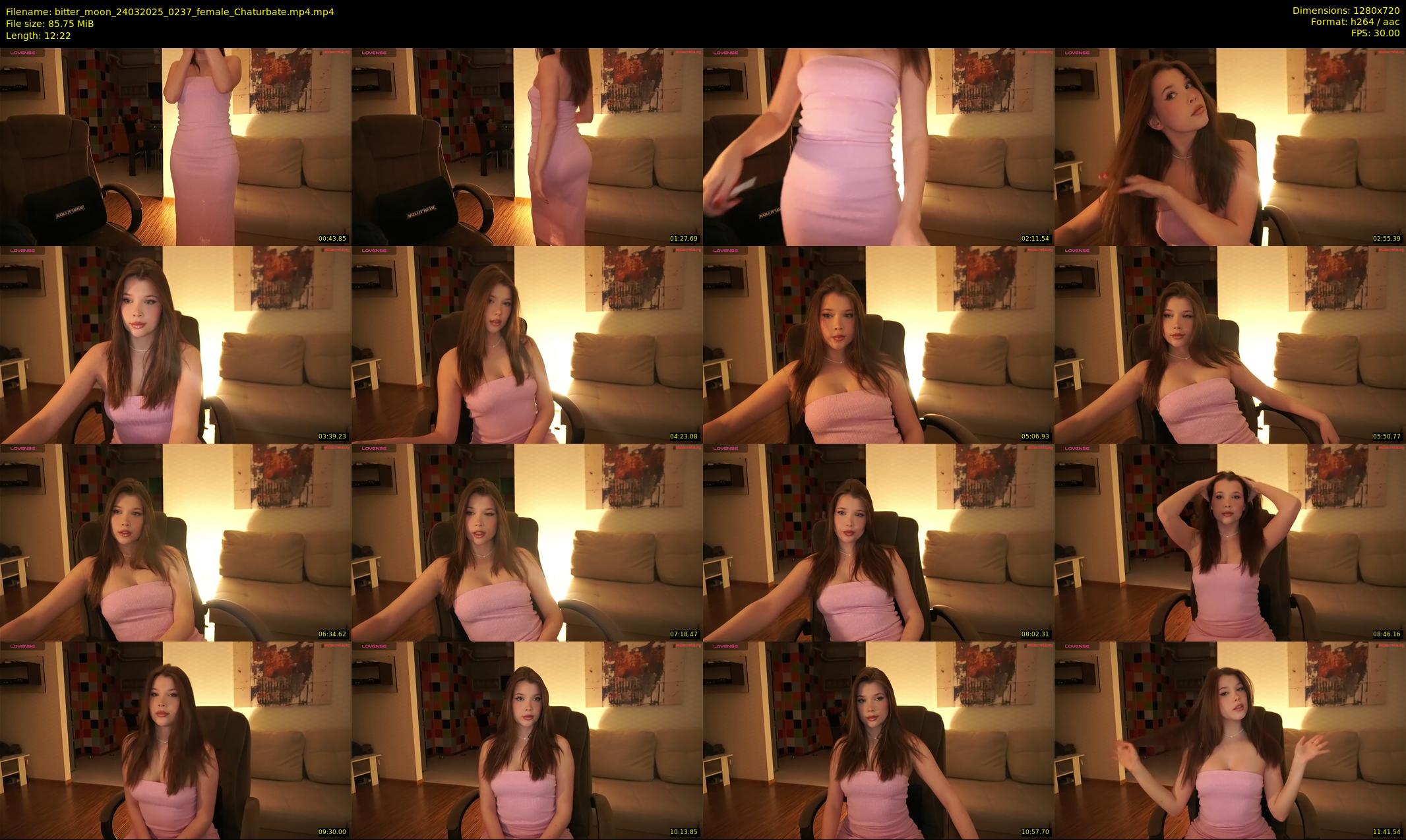 bitter_moon — 13 minute Chaturbate female cam show recording, 720p, Mar 24, 2025