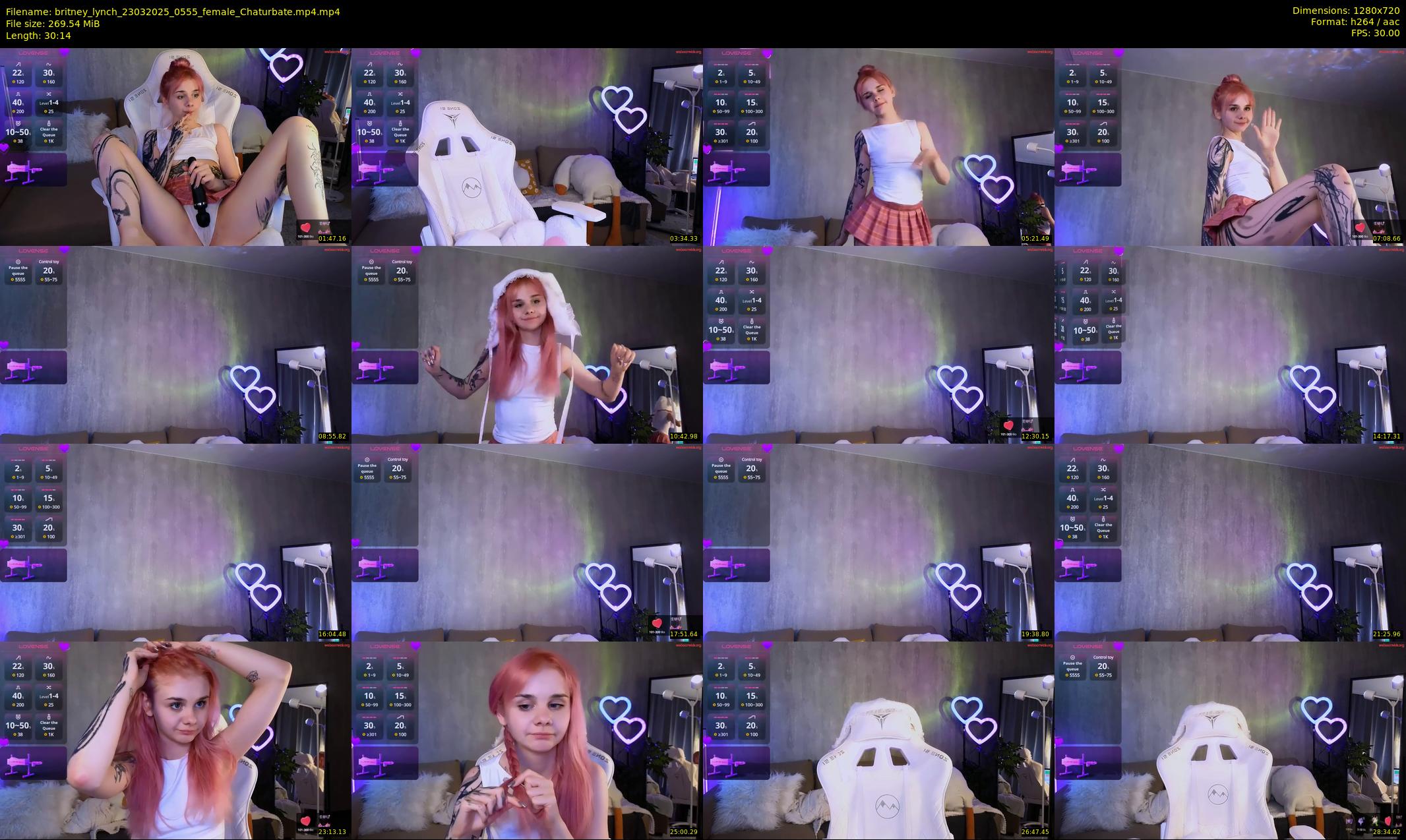 britney_lynch — 31 minute Chaturbate female cam show recording, 720p, Mar 23, 2025