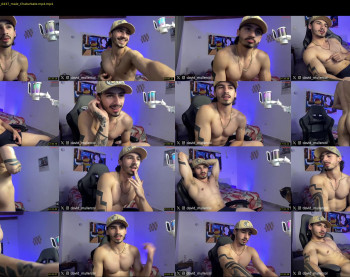 david_muller_ — 43 minute Chaturbate male cam show recording, 720p, Mar 24, 2025