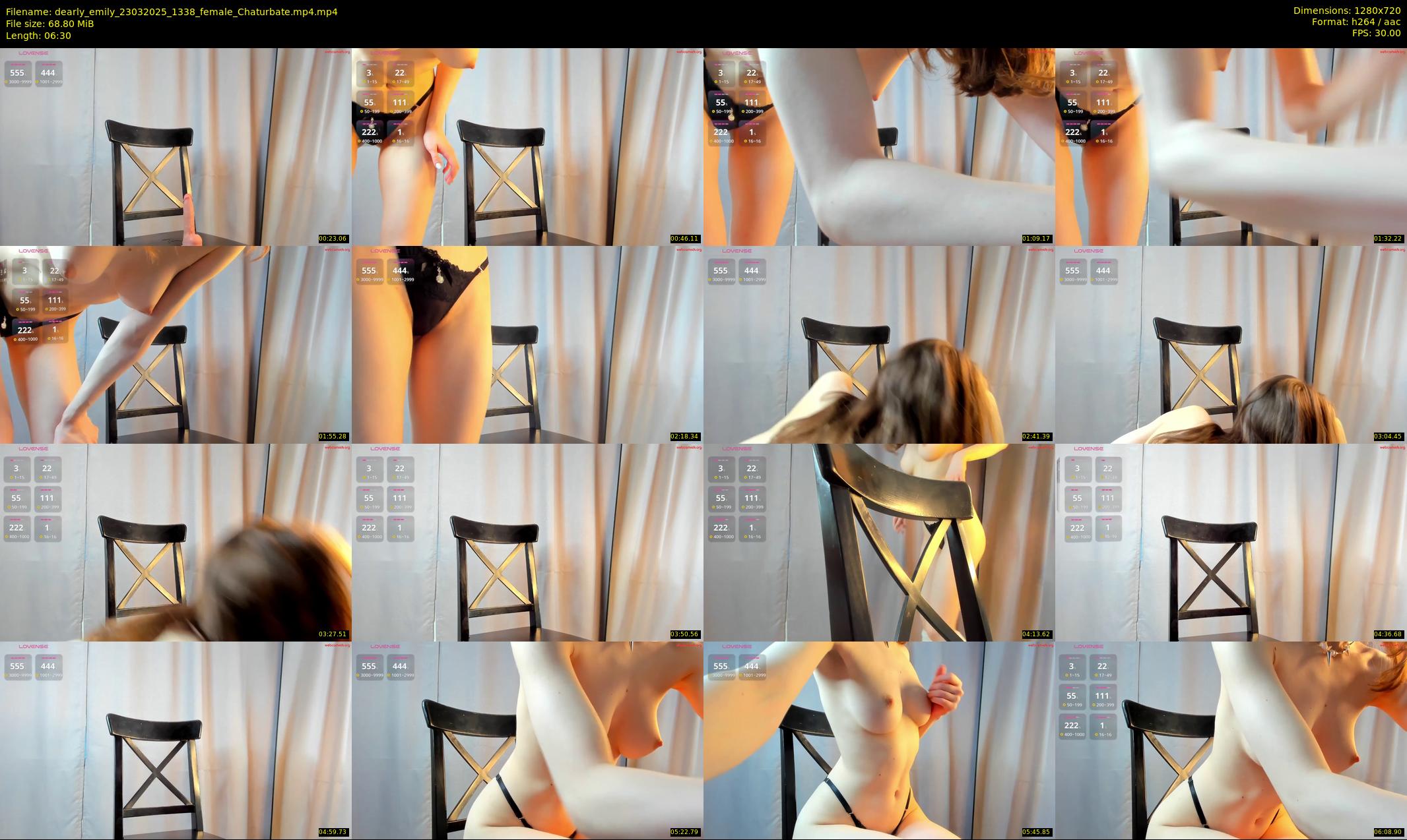 dearly_emily — 7 minute Chaturbate female cam show recording, 720p, Mar 23, 2025