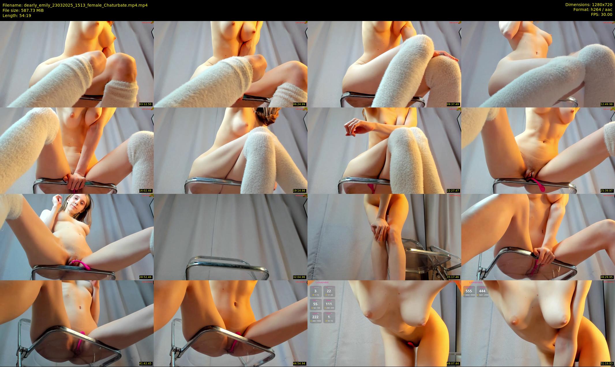 dearly_emily — 55 minute Chaturbate female cam show recording, 720p, Mar 23, 2025