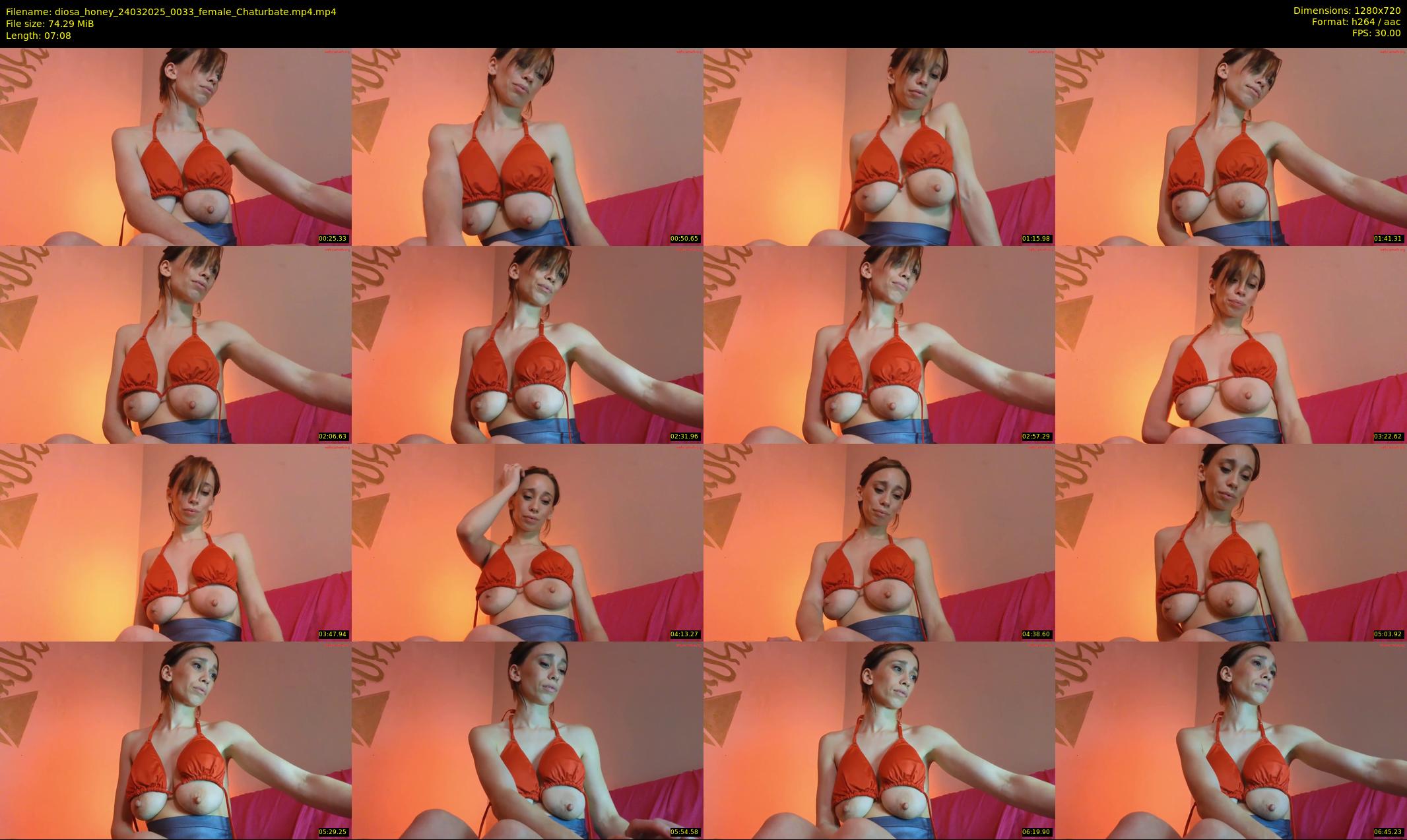 diosa_honey — 8 minute Chaturbate female cam show recording, 720p, Mar 24, 2025