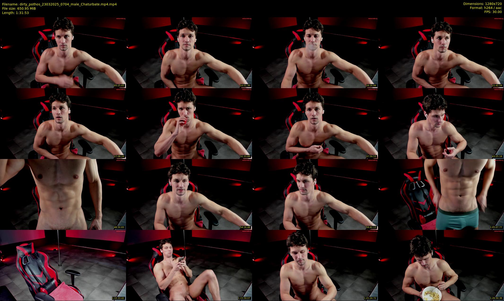 dirty_pothos — 92 minute Chaturbate male cam show recording, 720p, Mar 23, 2025