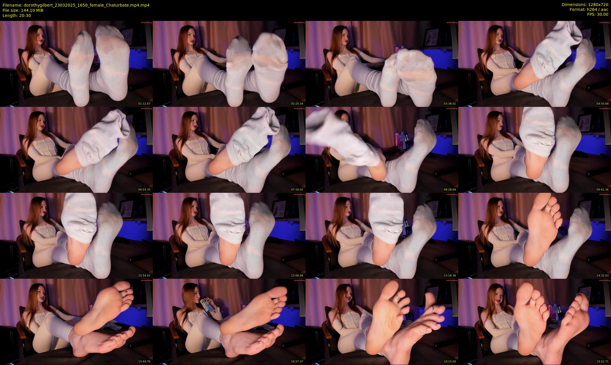 dorothygilbert — 21 minute Chaturbate female cam show recording, 720p, Mar 23, 2025