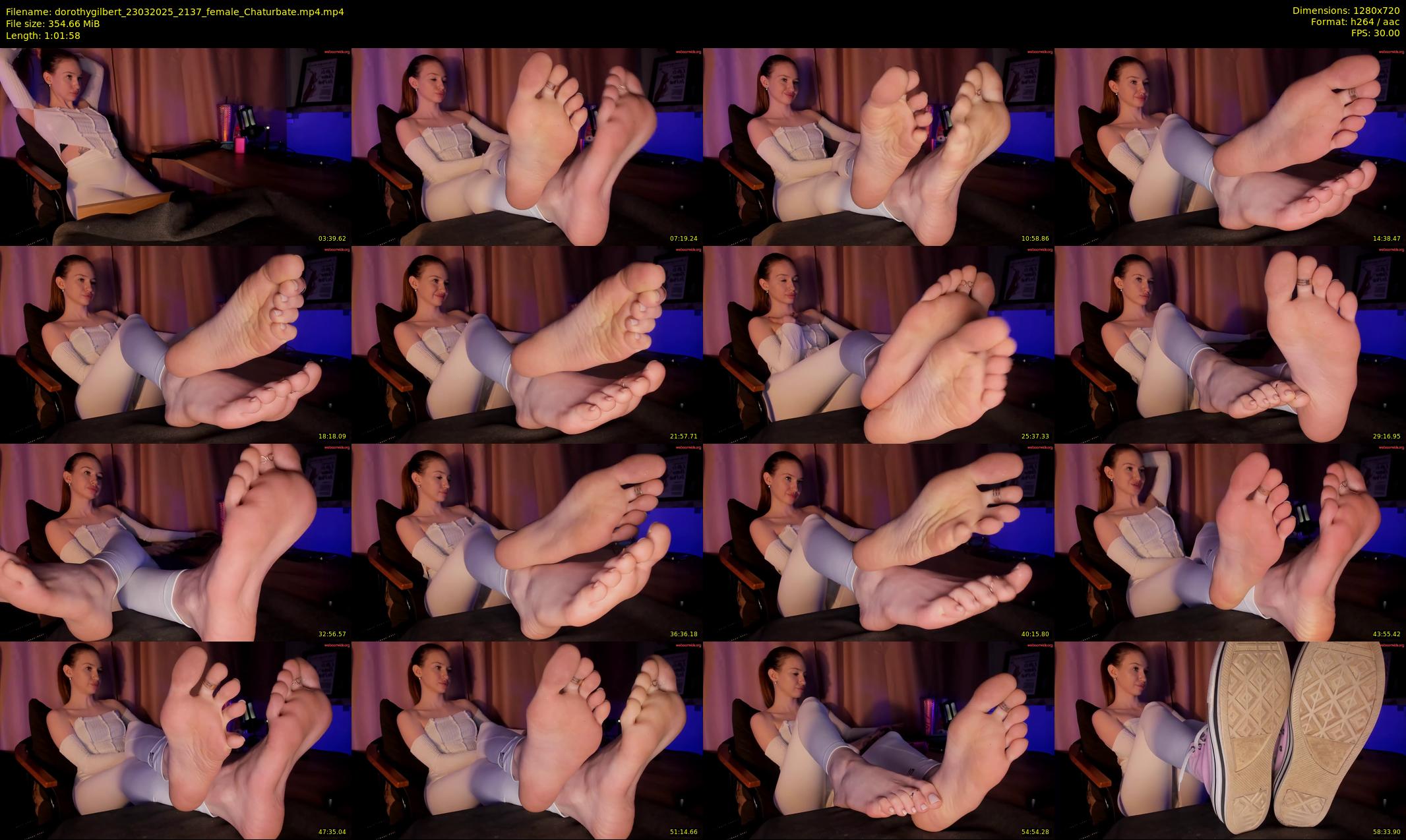 dorothygilbert — 62 minute Chaturbate female cam show recording, 720p, Mar 23, 2025