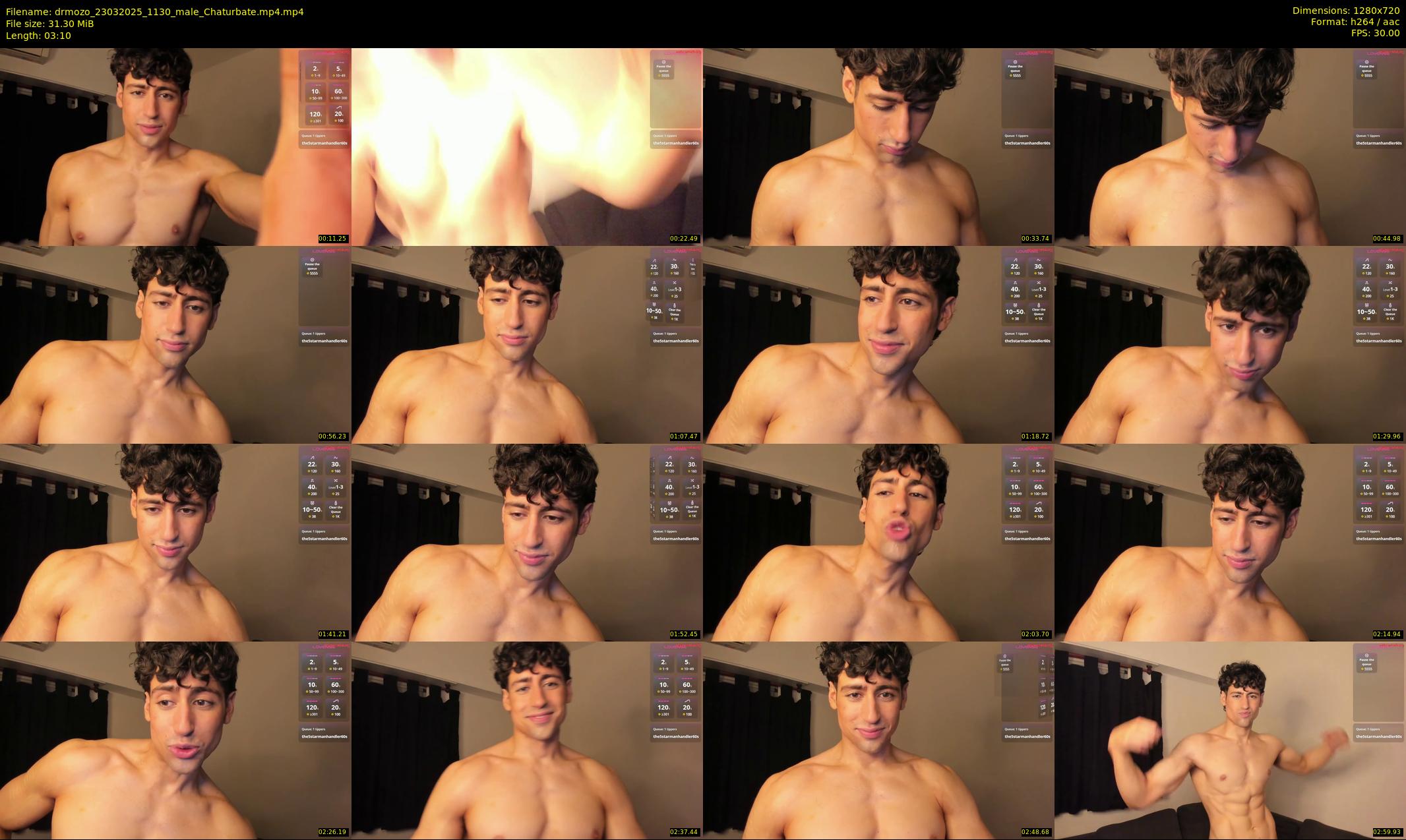 drmozo — 4 minute Chaturbate male cam show recording, 720p, Mar 23, 2025