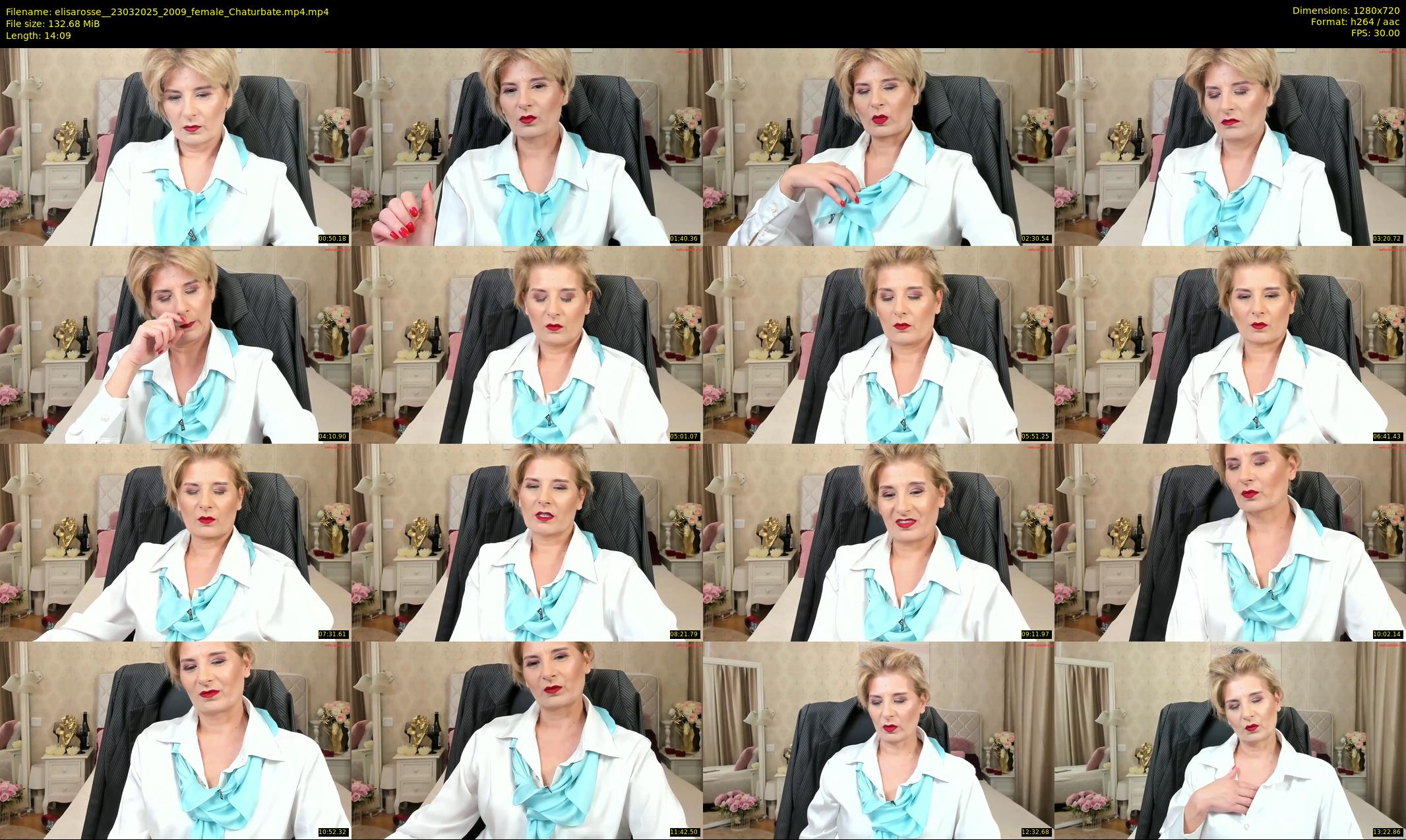 elisarosse_ — 15 minute Chaturbate female cam show recording, 720p, Mar 23, 2025