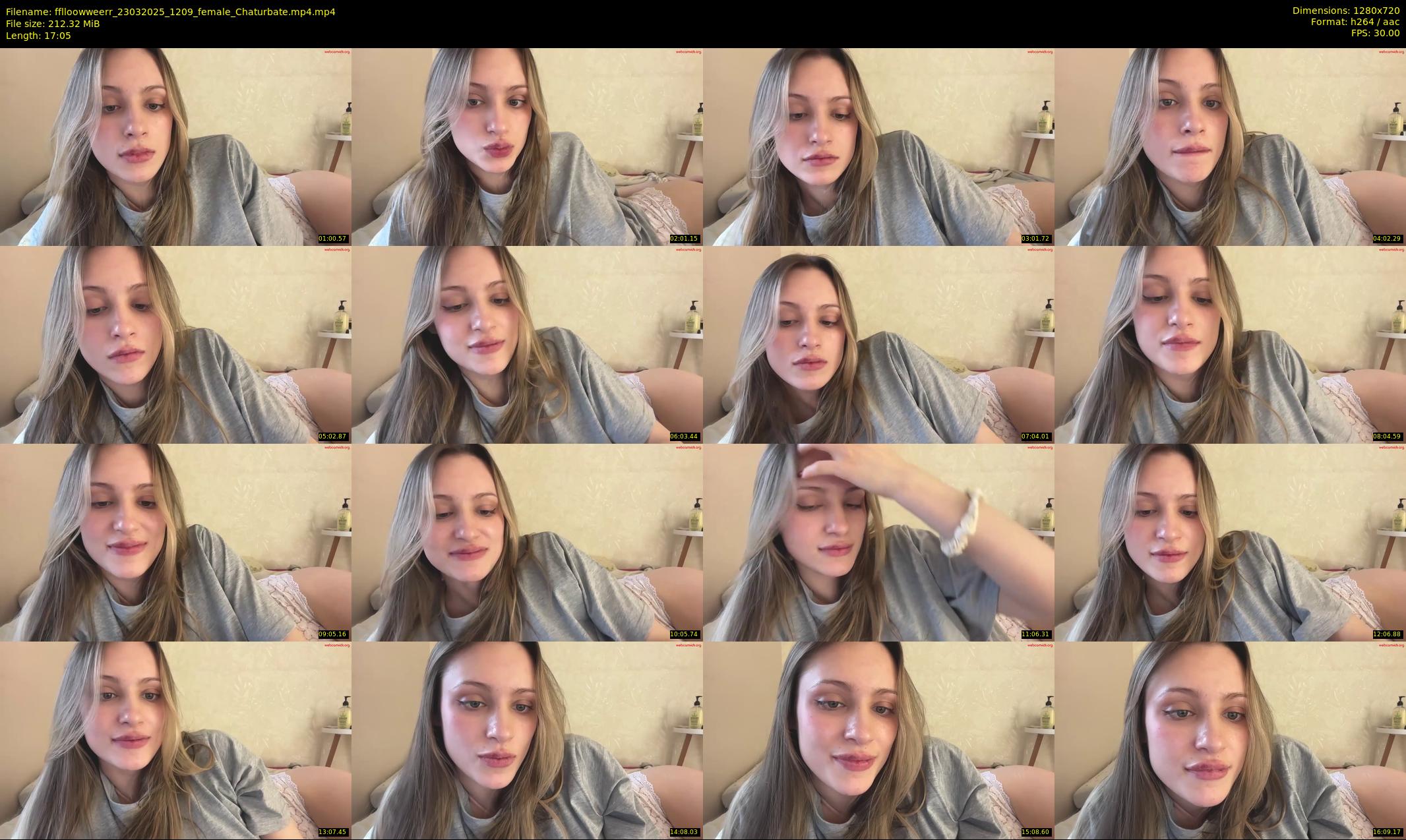 fflloowweerr — 18 minute Chaturbate couple cam show recording, 720p, Mar 23, 2025
