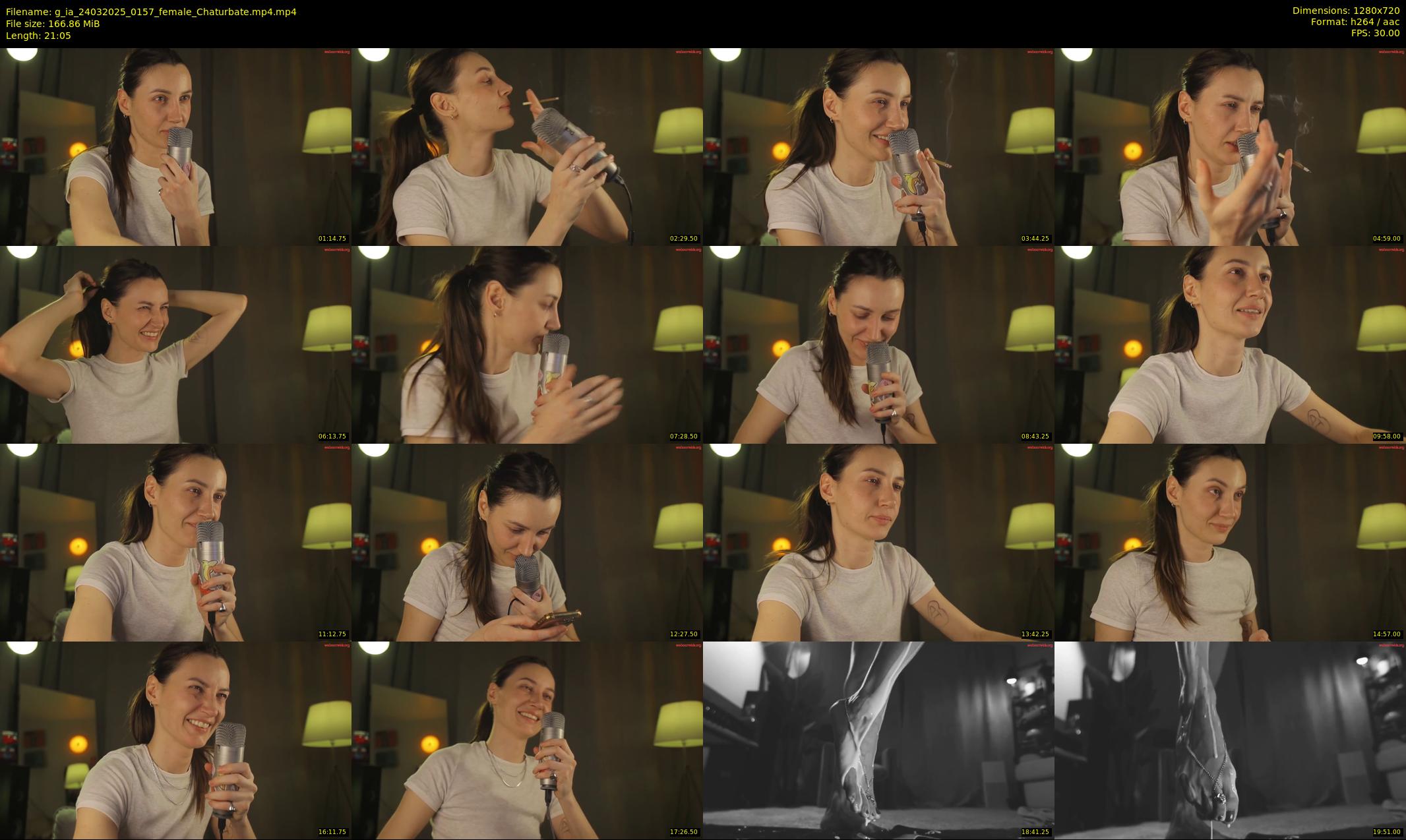 g_ia — 22 minute Chaturbate female cam show recording, 720p, Mar 24, 2025