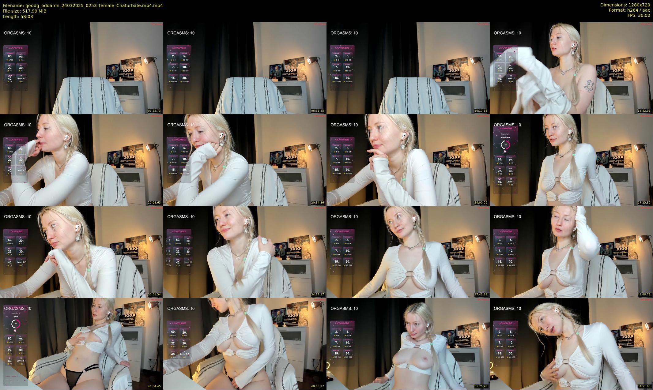 goodg_oddamn — 59 minute Chaturbate female cam show recording, 720p, Mar 24, 2025
