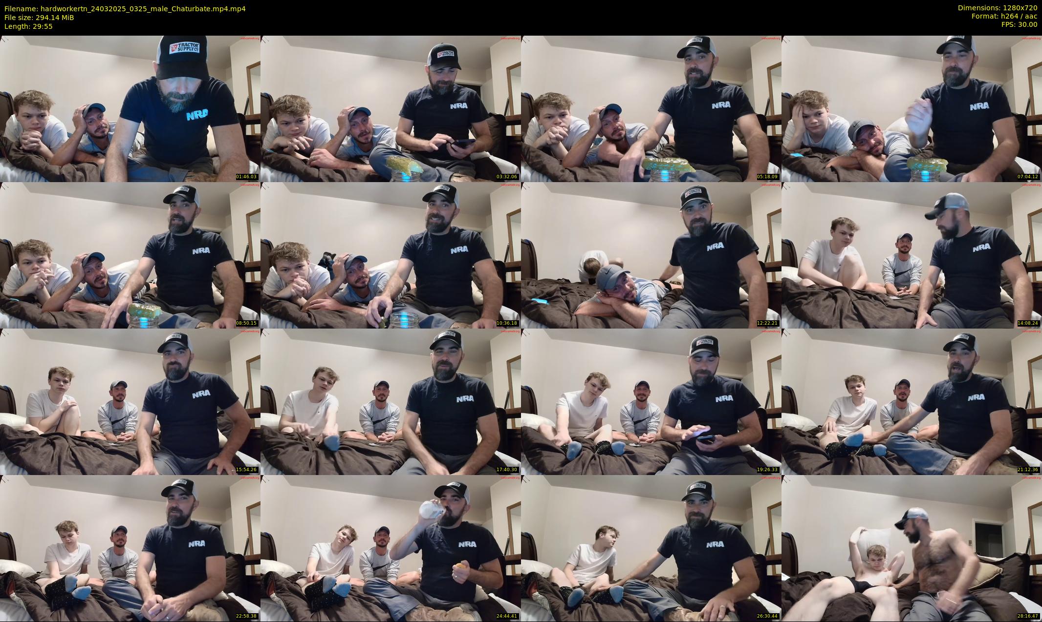 hardworkertn — 30 minute Chaturbate male cam show recording, 720p, Mar 24, 2025