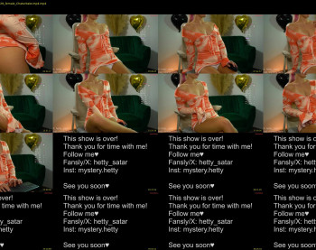 hetty_satar — 44 minute Chaturbate female cam show recording, 720p, Mar 23, 2025