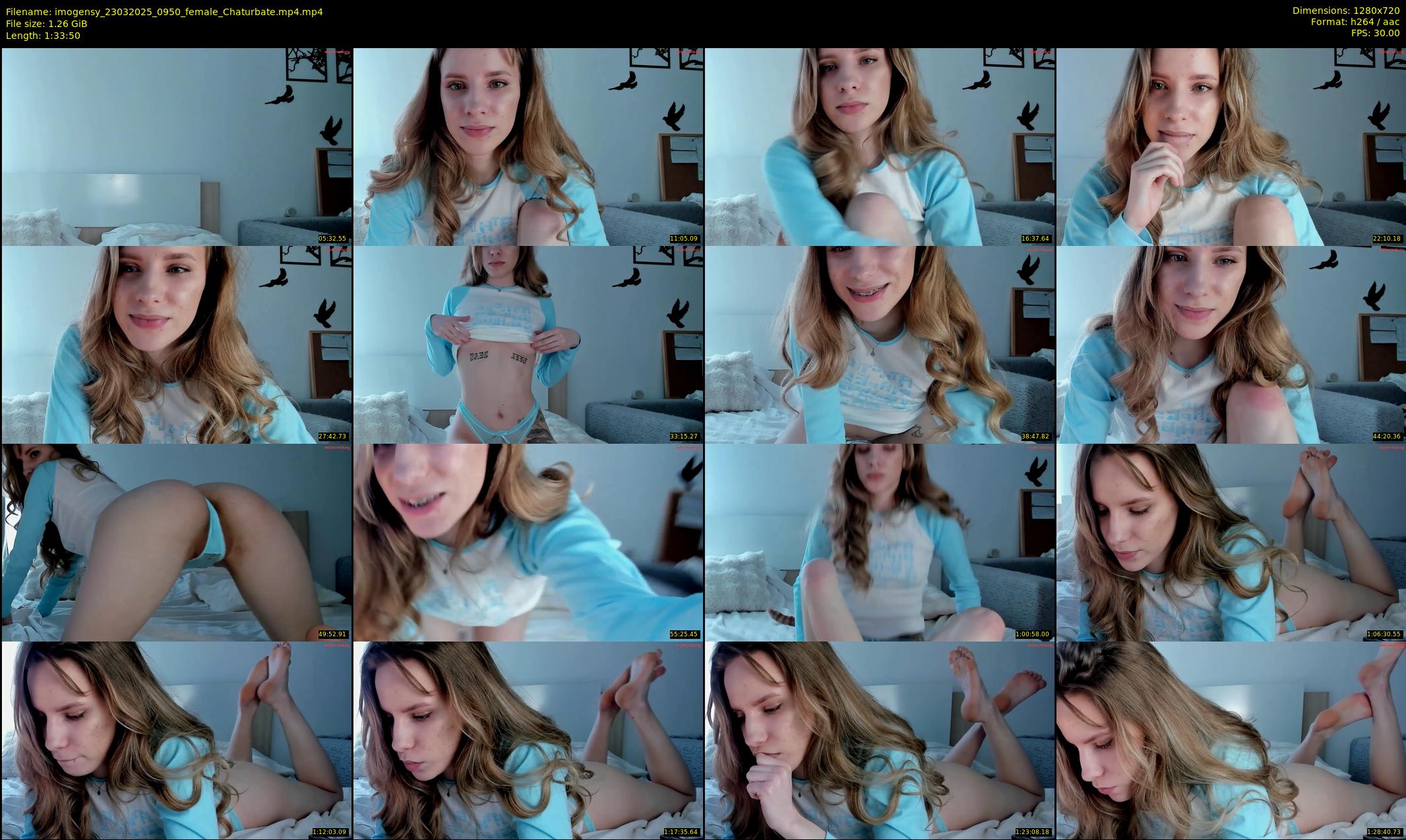 imogensy — 94 minute Chaturbate female cam show recording, 720p, Mar 23, 2025
