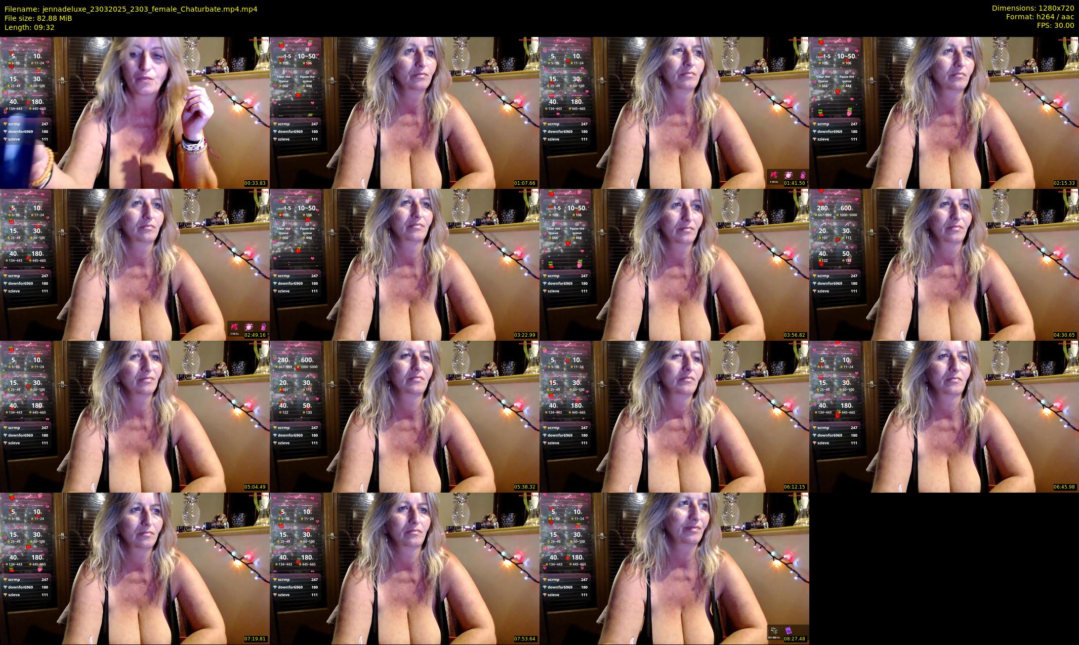 jennadeluxe — 10 minute Chaturbate female cam show recording, 720p, Mar 23, 2025