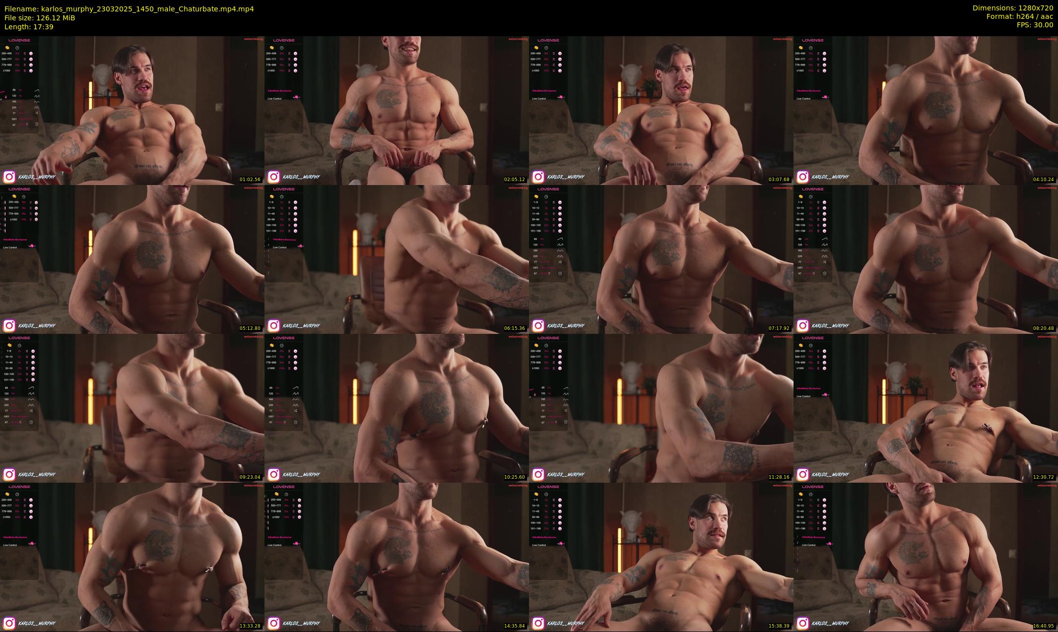 karlos_murphy — 18 minute Chaturbate male cam show recording, 720p, Mar 23, 2025