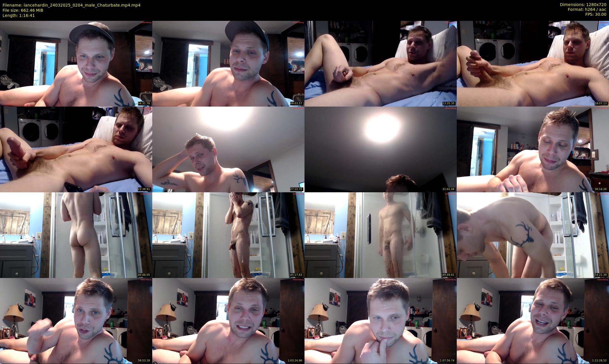 lancehardin — 77 minute Chaturbate male cam show recording, 720p, Mar 24, 2025