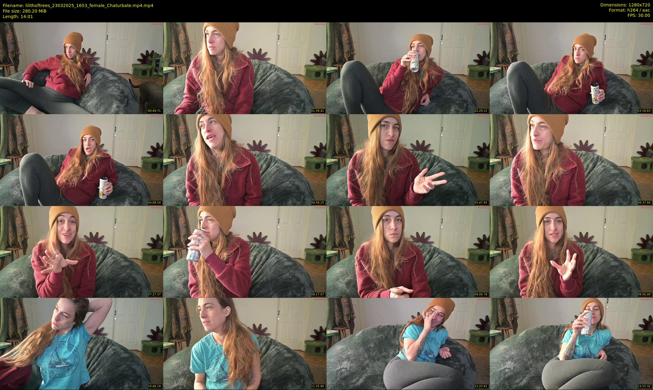 lilithoftrees — 15 minute Chaturbate female cam show recording, 720p, Mar 23, 2025