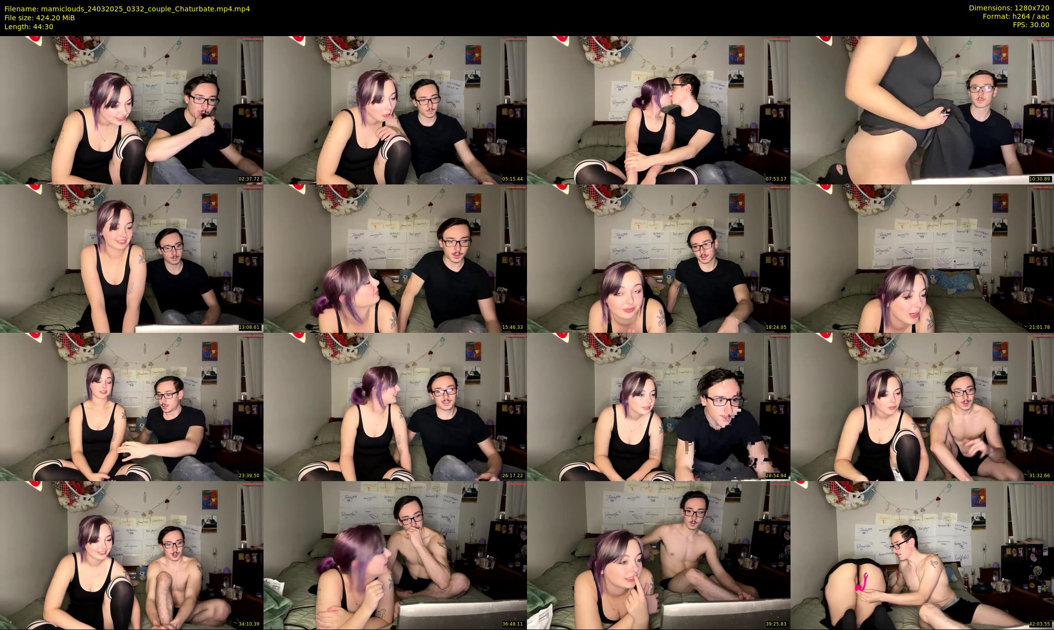 mamiclouds — 45 minute Chaturbate female cam show recording, 720p, Mar 24, 2025