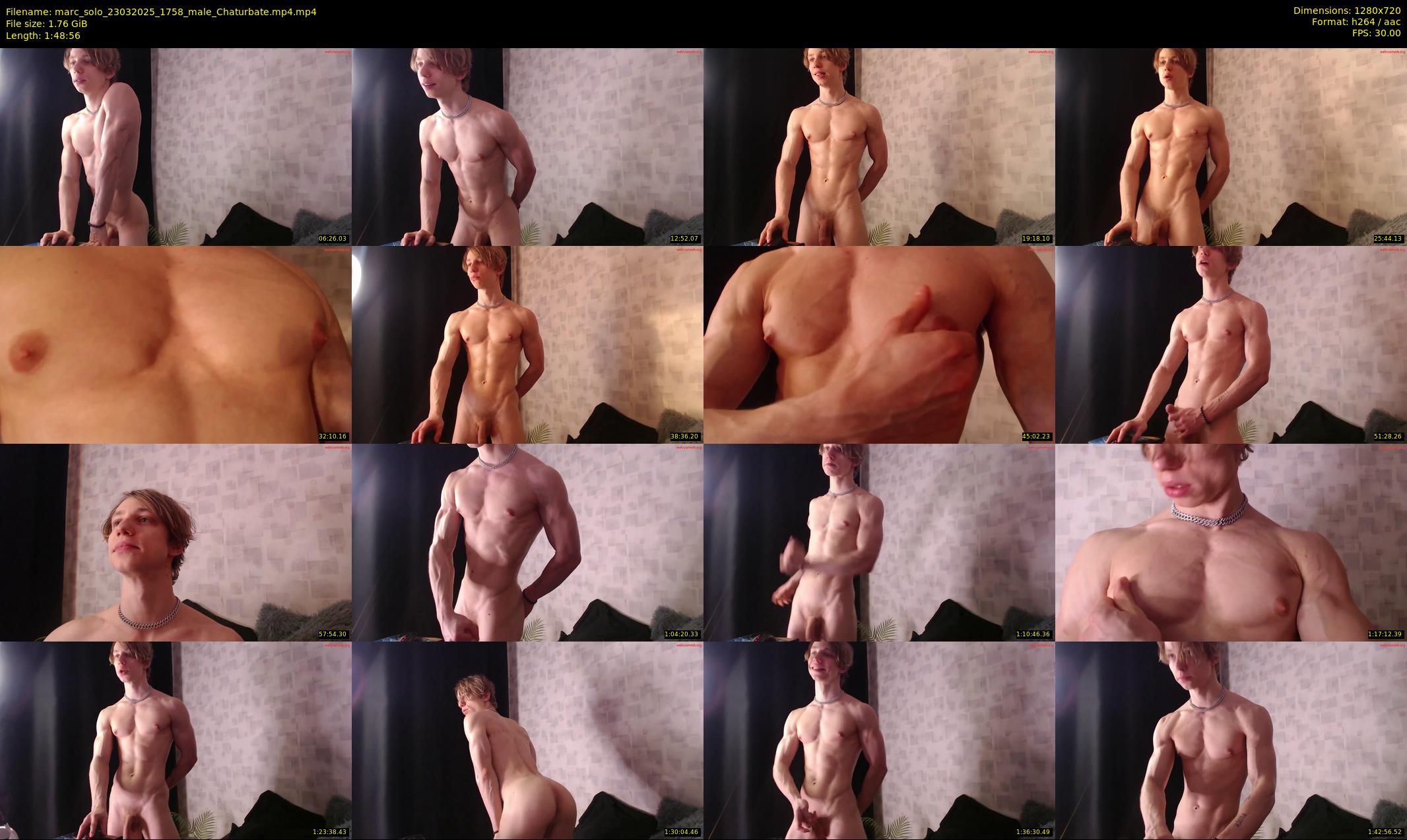 marc_solo — 109 minute Chaturbate male cam show recording, 720p, Mar 23, 2025